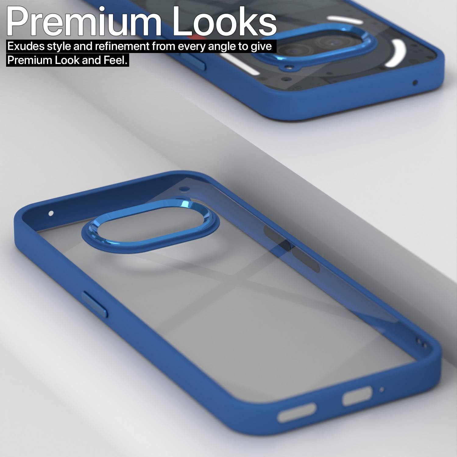 Pikkme Back Cover for Nothing Phone (2a) 5G Blue - Image 3