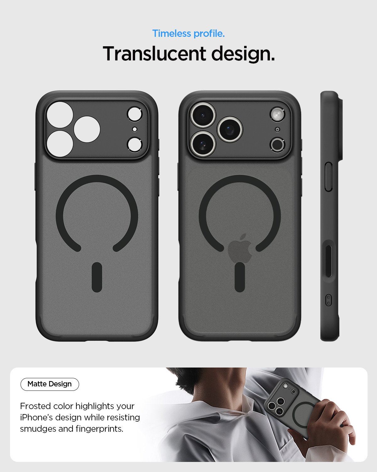 Image of Spigen Ultra Hybrid MagFit Back Cover for iPhone 17 Pro Max