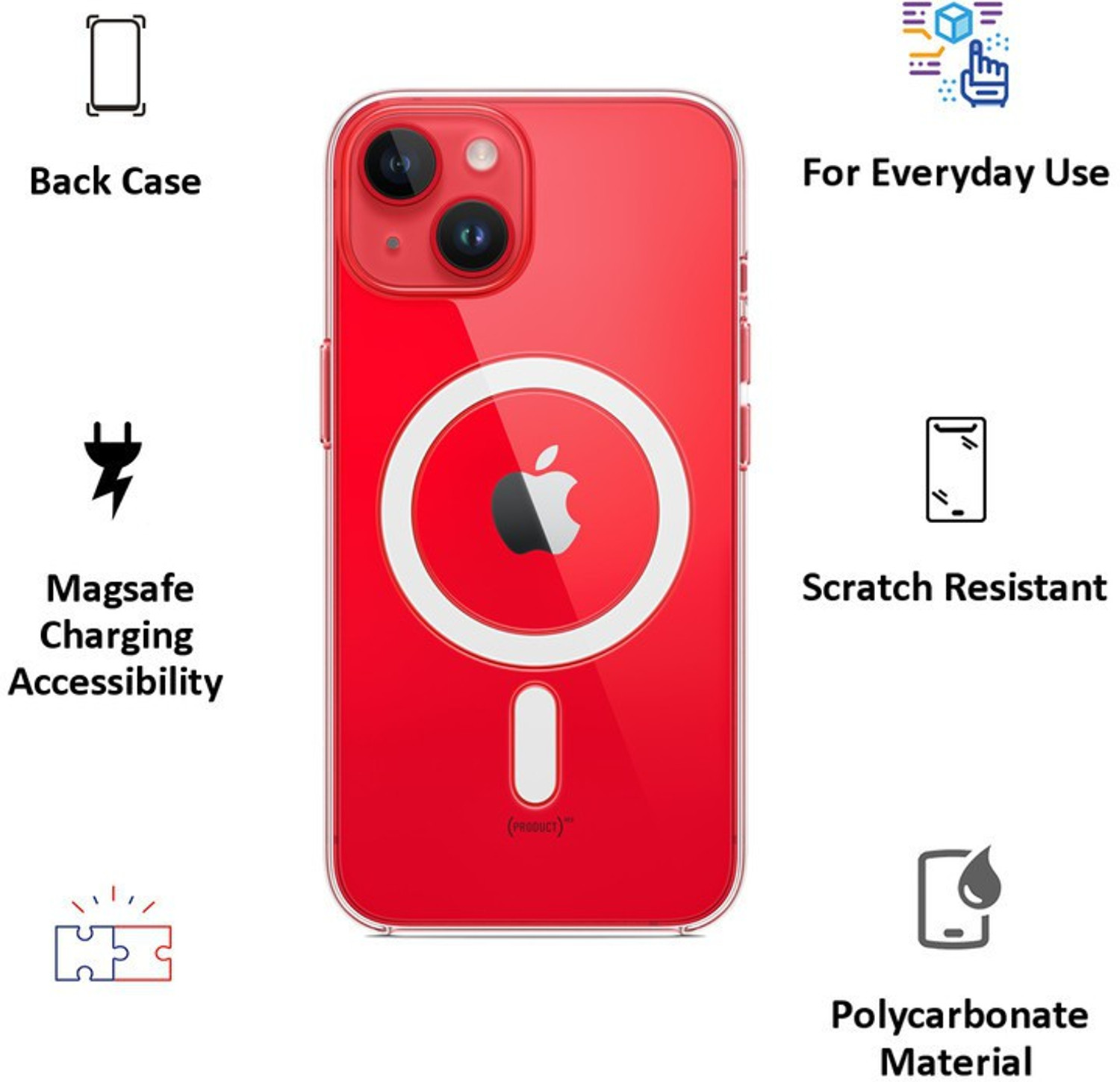 Image of Sychelle Back Cover for Apple iPhone 14 Plus