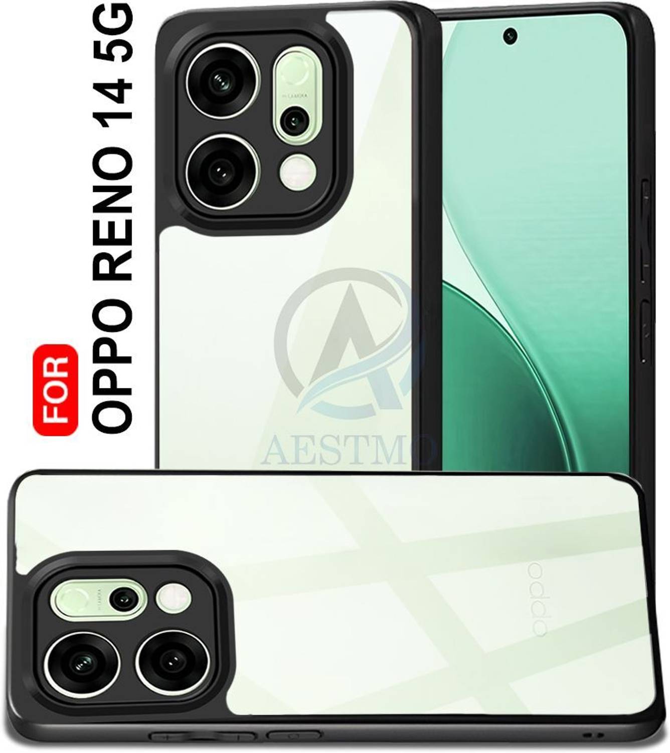 AESTMO Back Cover for Oppo Reno 14 5G