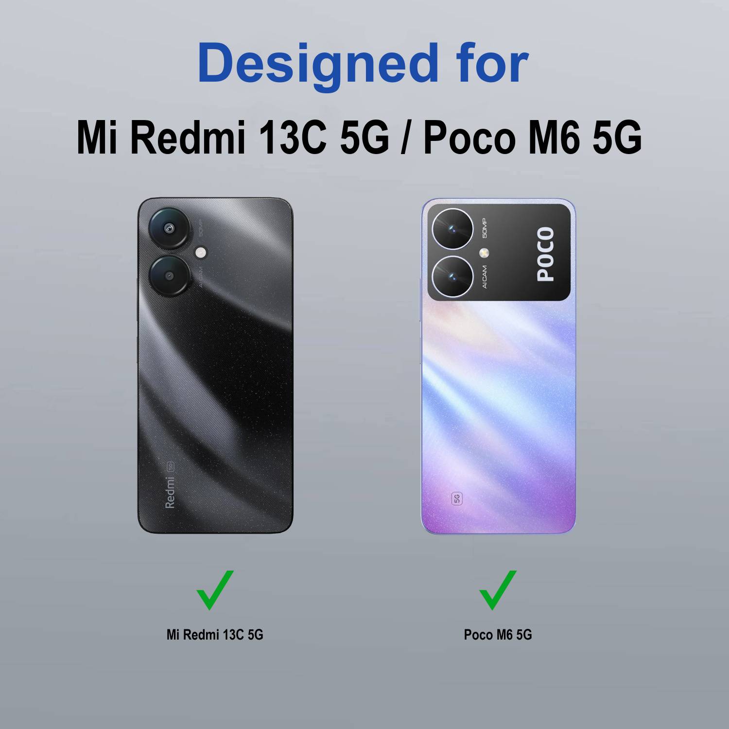 GLOBAL NOMAD Back Cover for Redmi 13C 4G - Image 2