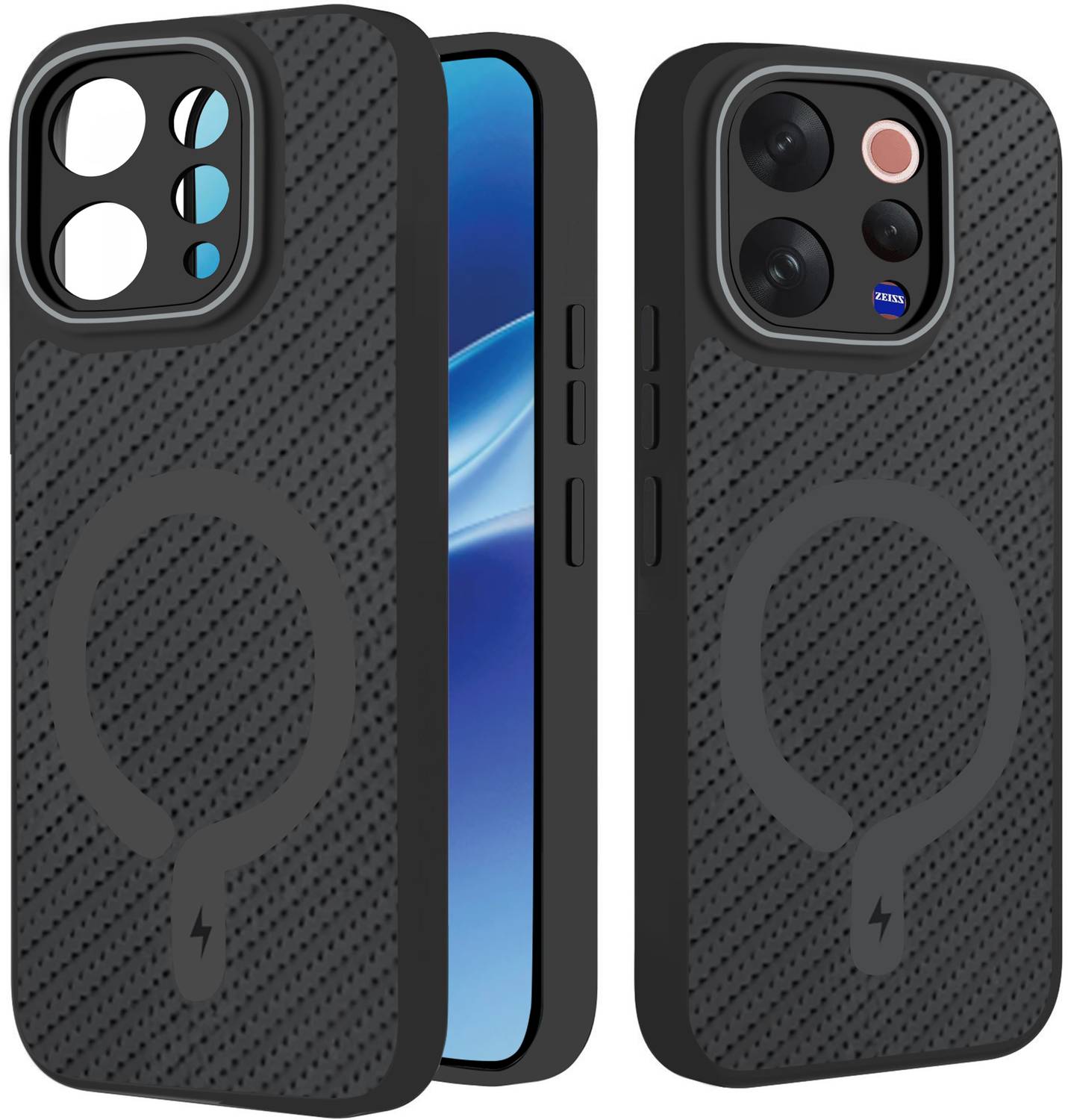 SHIELDXPERT Back Cover for VIVO V70 ELITE Black - Image 1