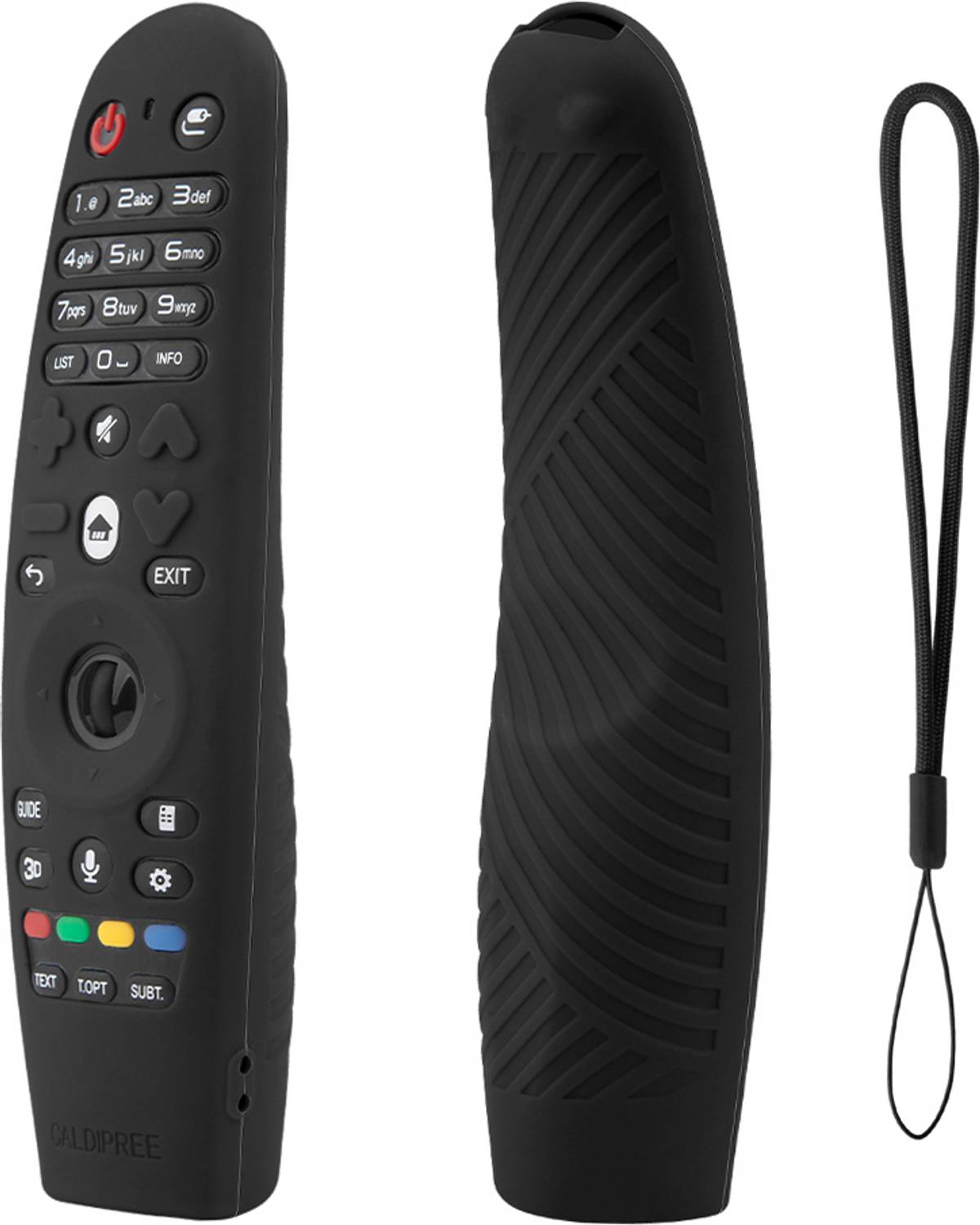 CALDIPREE Back Cover for LG Smart TV Magic Remote case Cover Compatible For LG AN-MR19BA AN-MR600