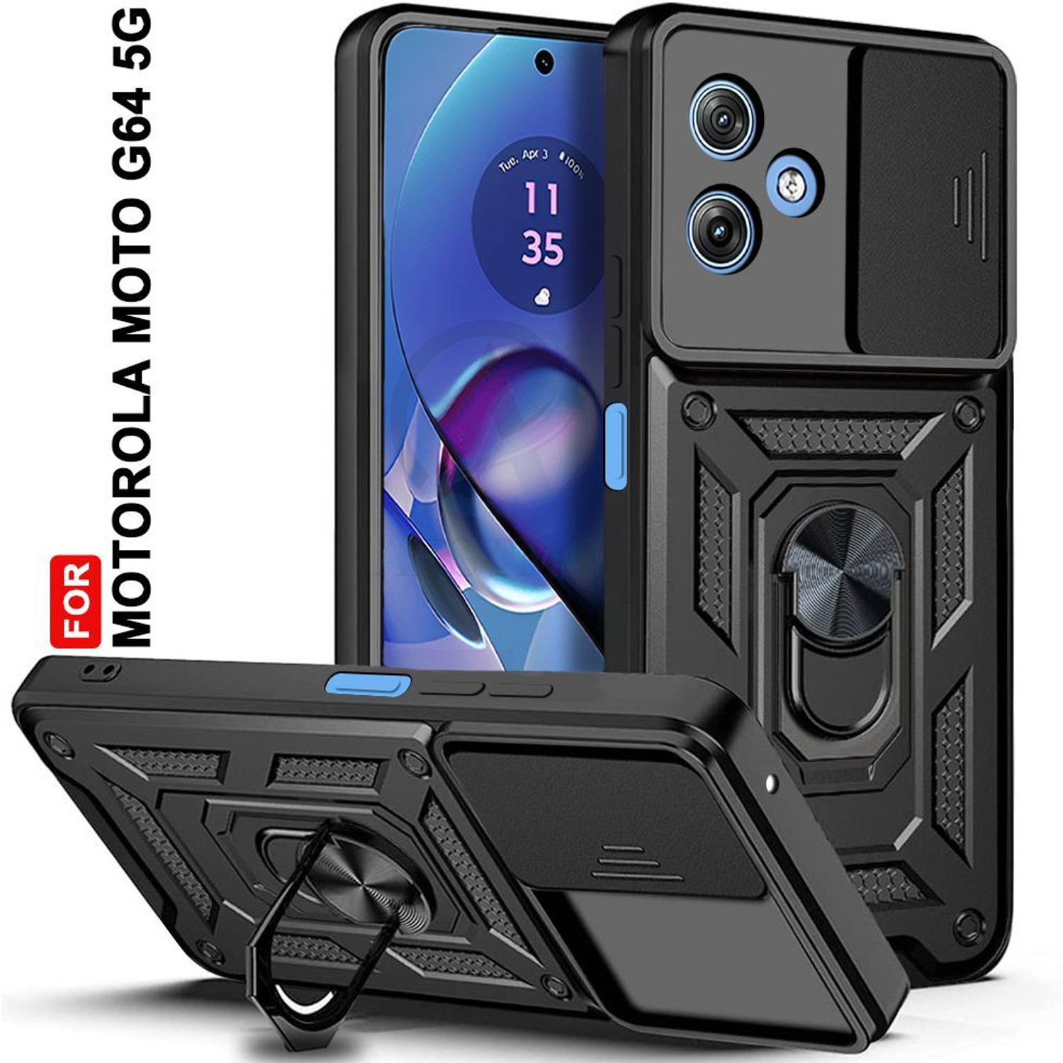 Image of AESTMO Back Cover for MOTOROLA g64 5G