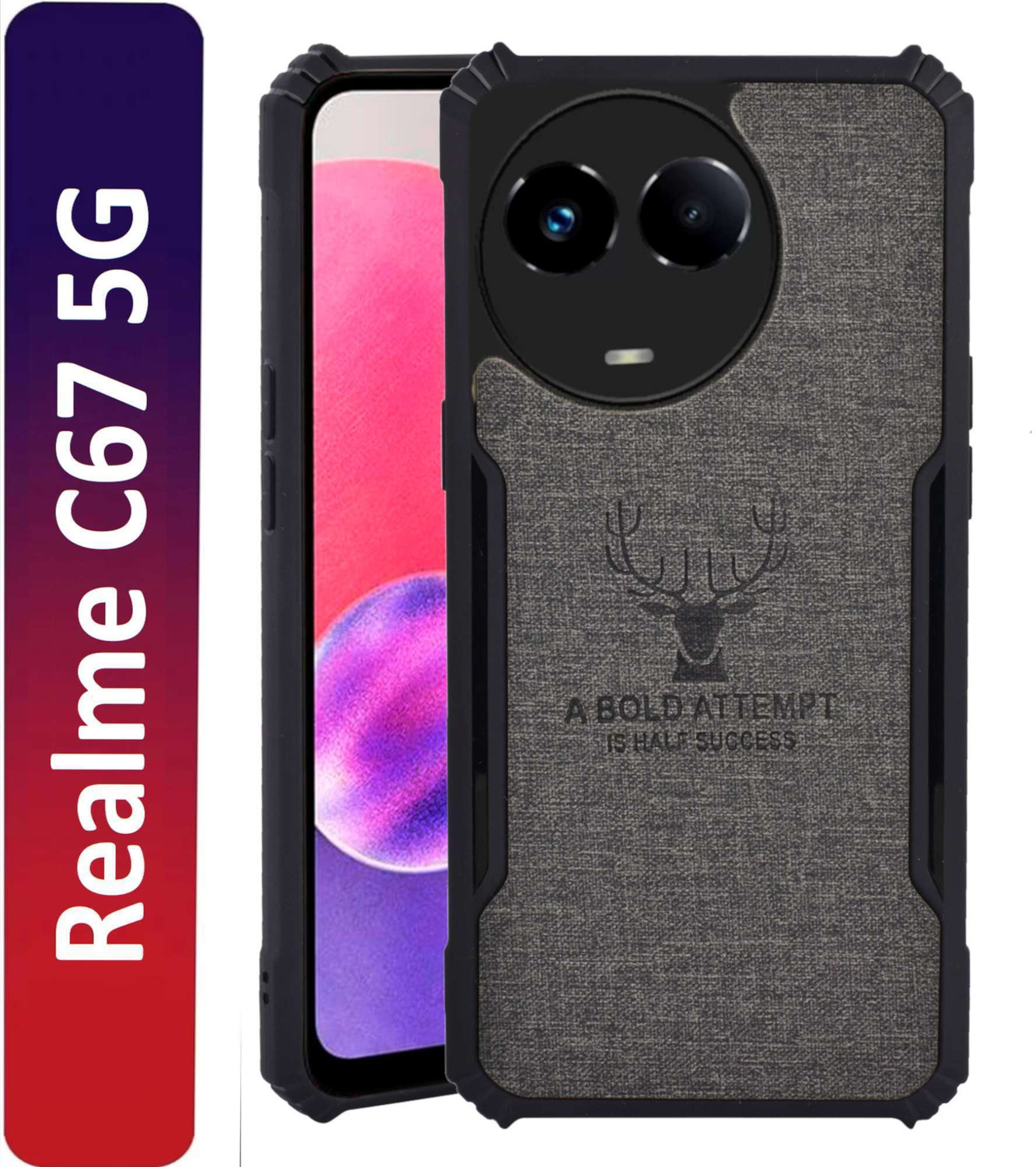 Image of Spicesun Back Cover for Realme C67 5G