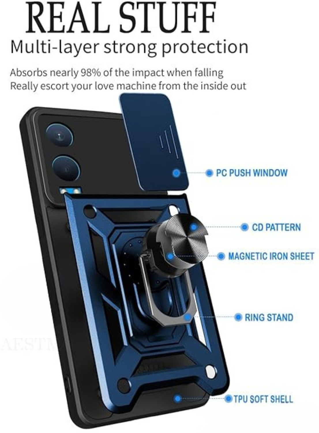 Image of Fablue Back Cover for OnePlus Nord CE 4 Lite (5G)
