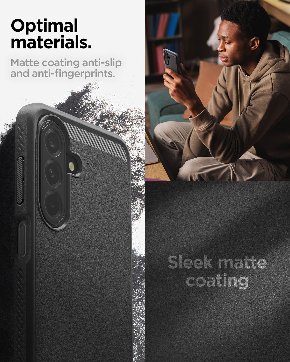 Image of Spigen Back Cover for Samsung Galaxy A27 5G /M47 5G /F70 Pro 5G