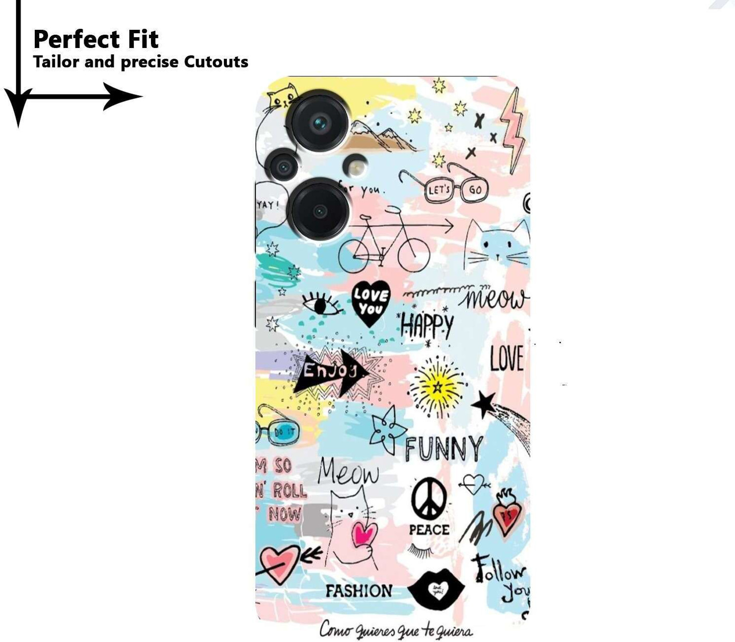 Image of Rstyle Back Cover for POCO M5