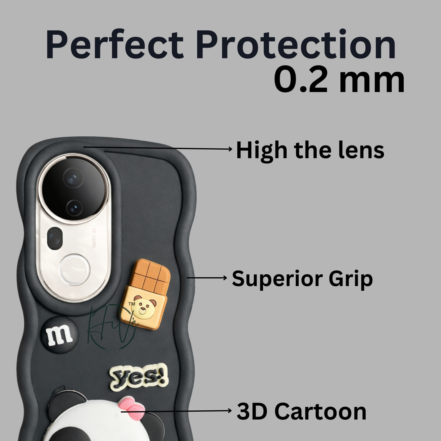 Image of Hive Back Cover for Vivo T4 Ultra 5g