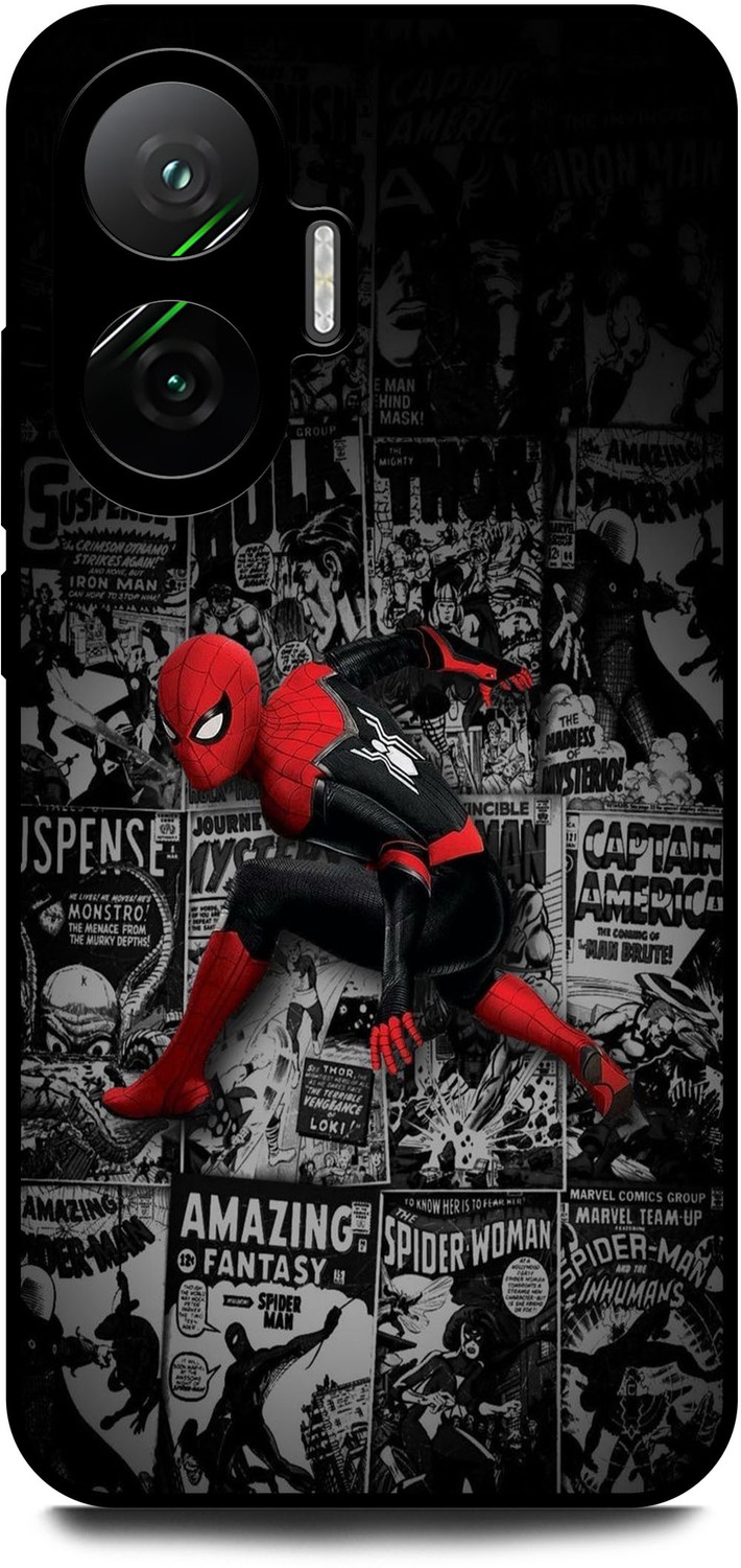 Image of KEYCENT Back Cover for POCO F7 5G (SPIDERMAN, AVENGER, MARVEL, SUPERHERO