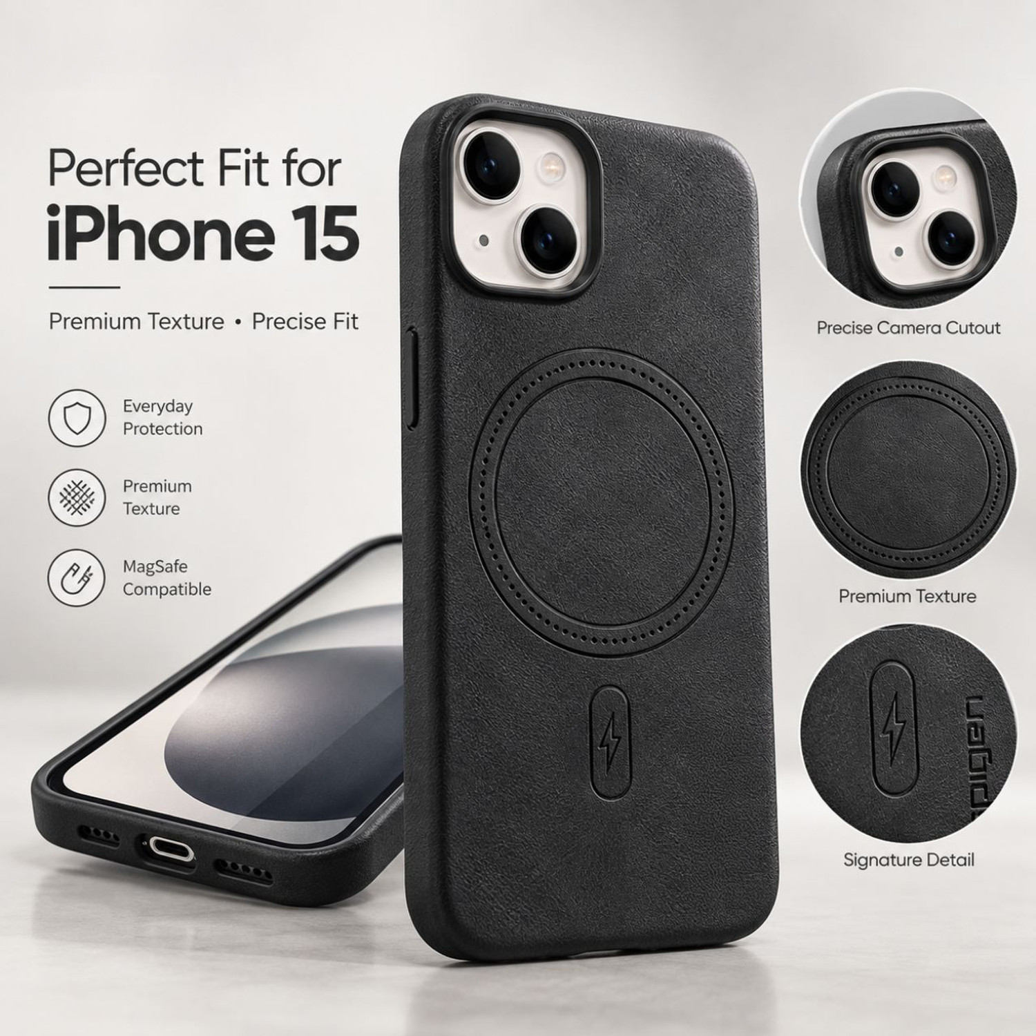 Image of shree divya Back Cover for Apple iPhone 15