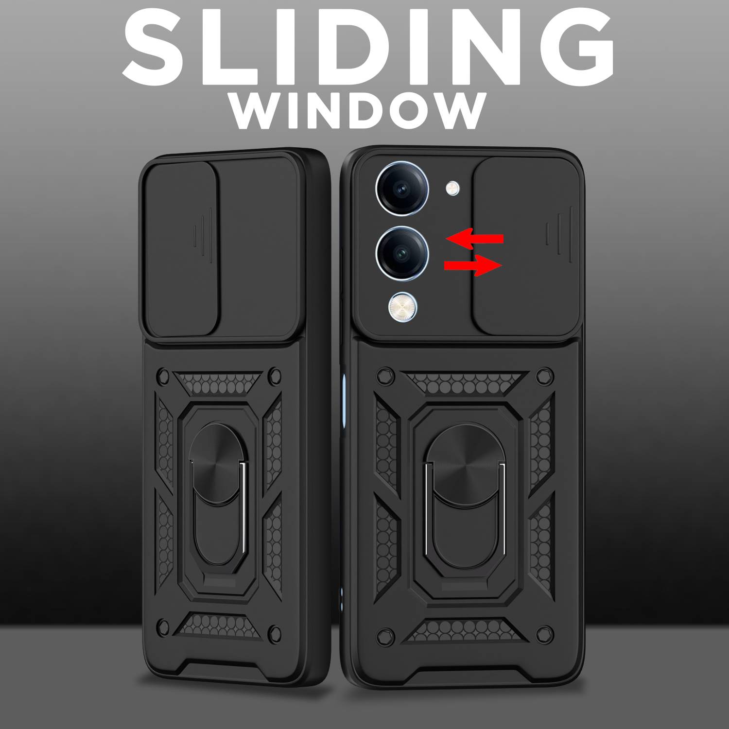 Pikkme Back Cover for Vivo T4 Lite 5G Black - Image 2