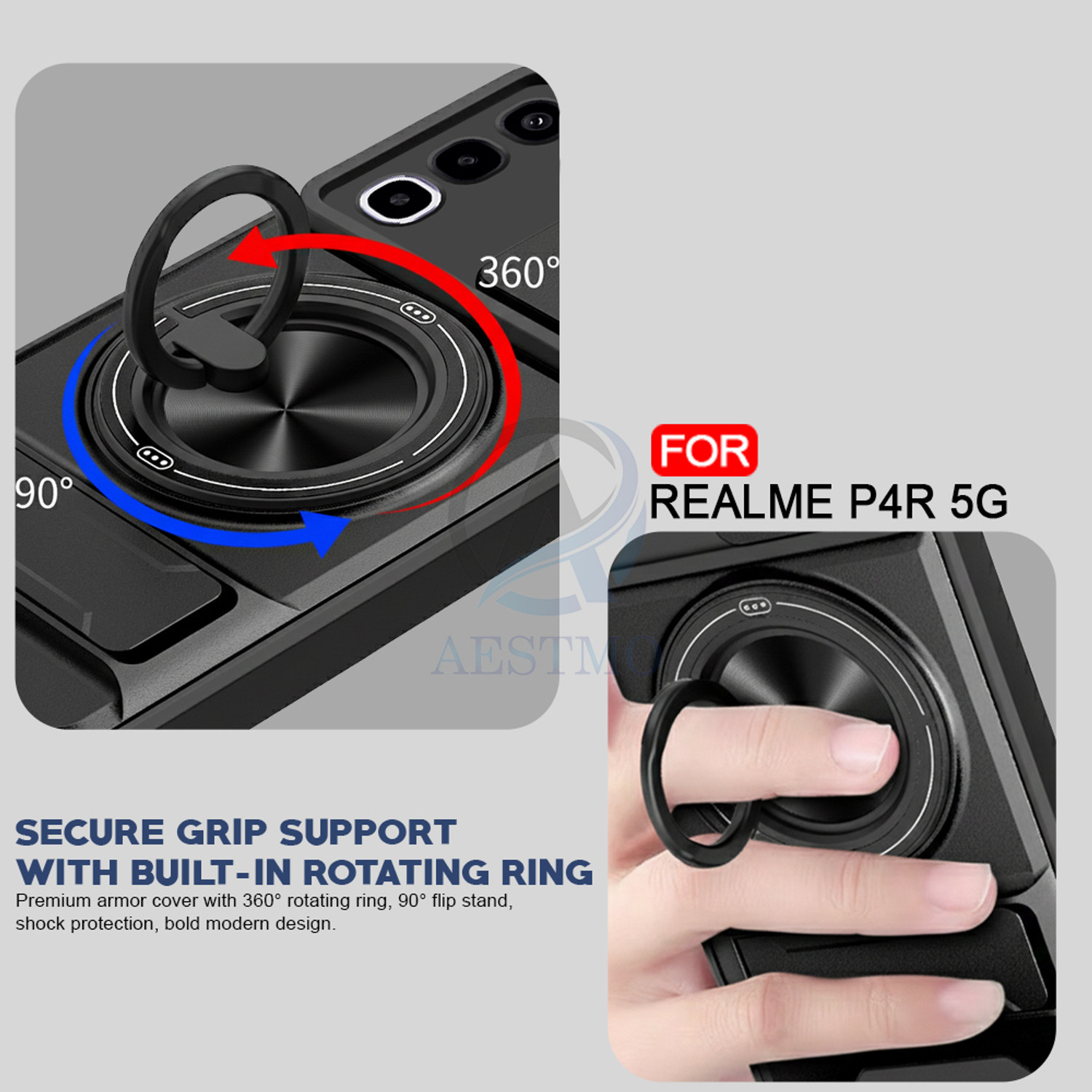 Image of AESTMO Back Cover for Realme P4R 5G