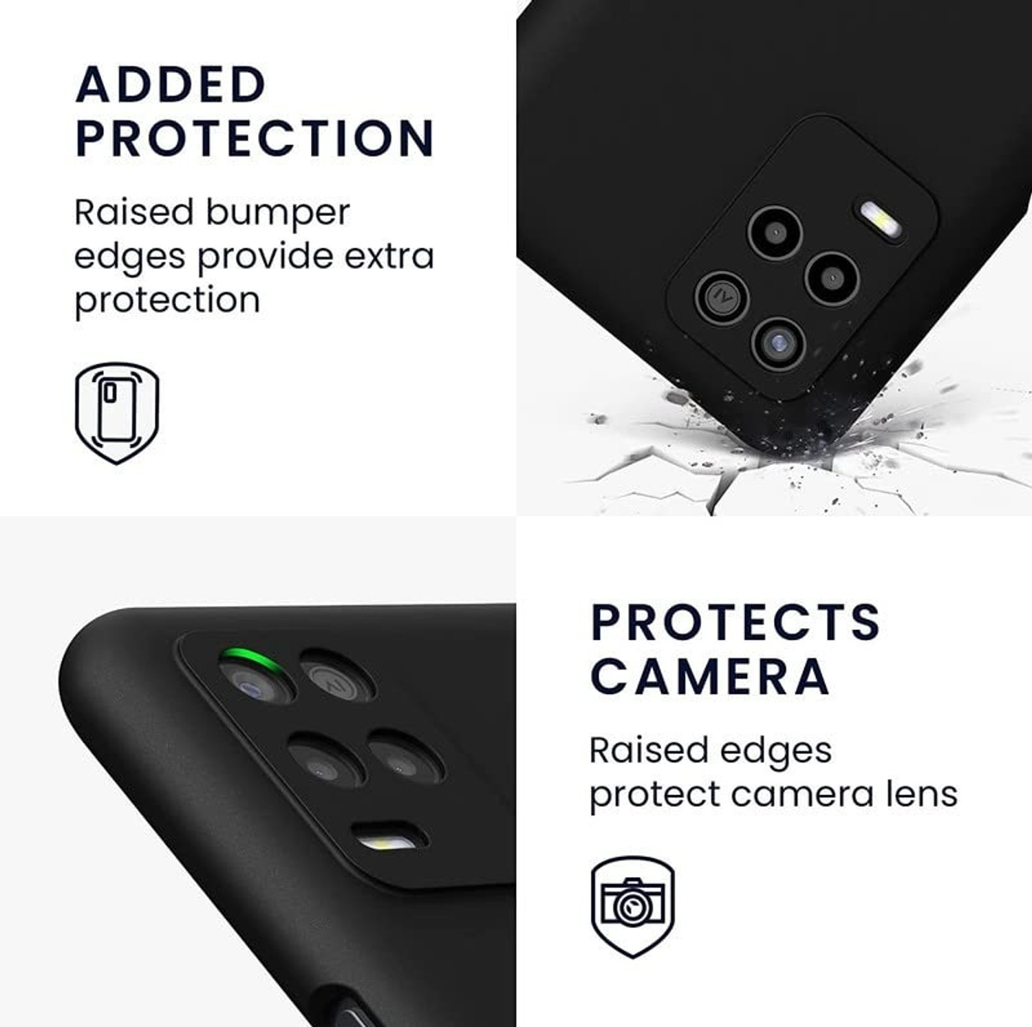 Image of Caseunik Realme 8s 5G Rubber, Plastic Back Cover