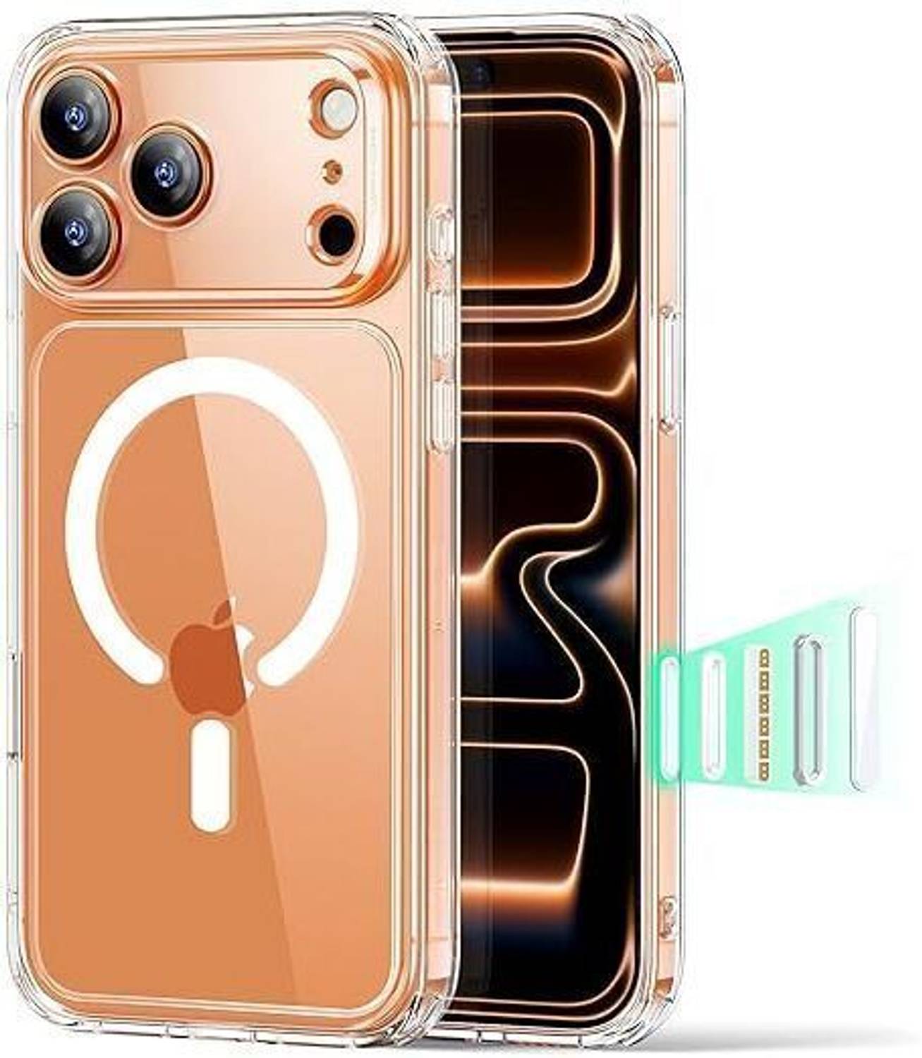 SDH CARE Back Cover for iPhone 17 Pro 5G, Premium Ultra Hybrid Clear  Shockproof Transparent Magnetic Case Cover - SDH CARE : Flipkart.com