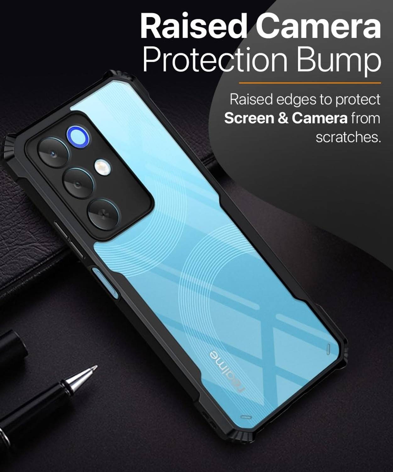 caseunik Back Cover for RealMe C85 5G, Narzo 90x 5G, 15x 5G - Image 4