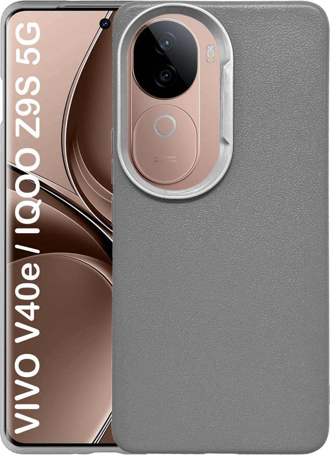 BLACK LOVIES Back Cover for Vivo V40e 5G, iQOO Z9s 5G