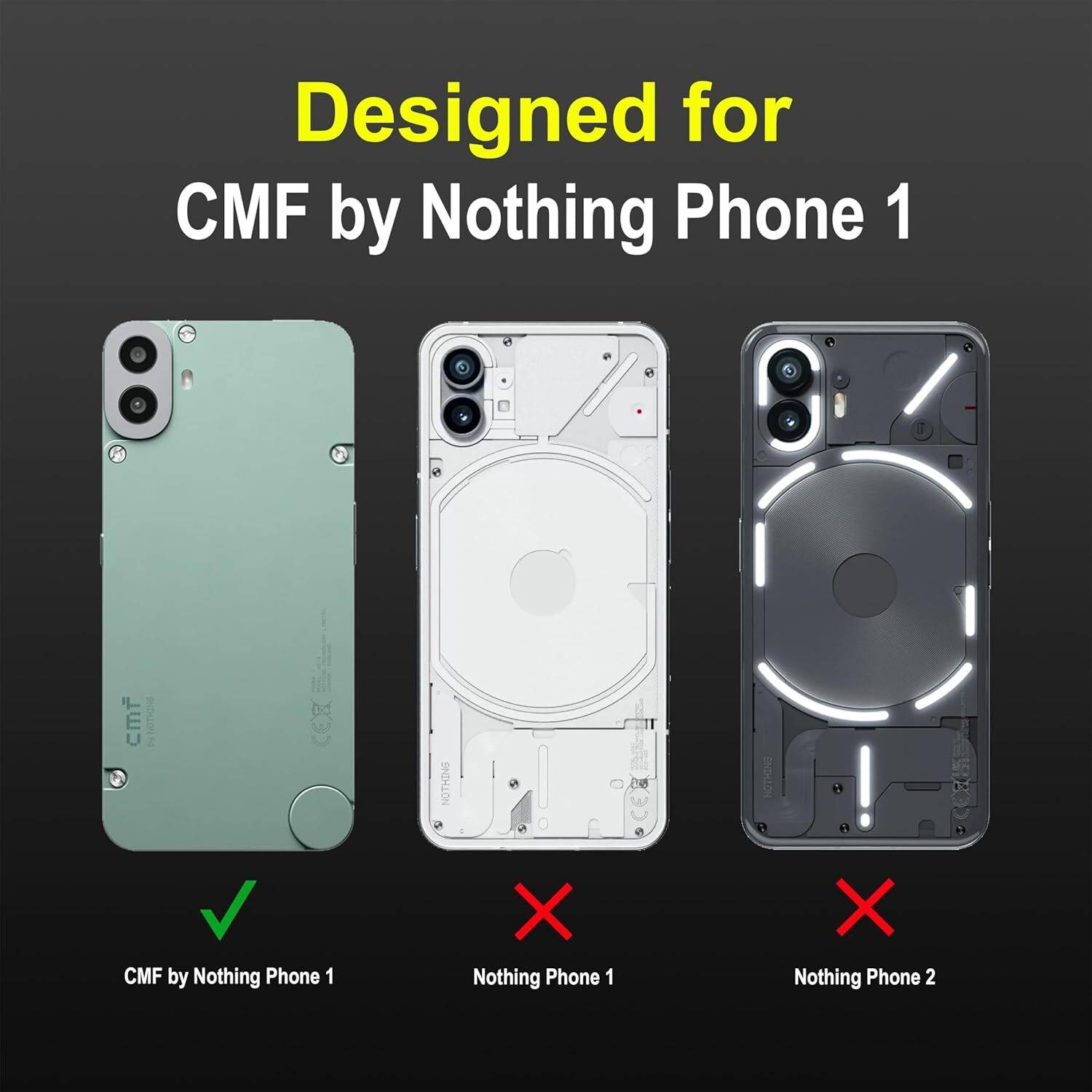 Mobiclonics Back Cover for Nothing Phone 1 Blue - Image 2