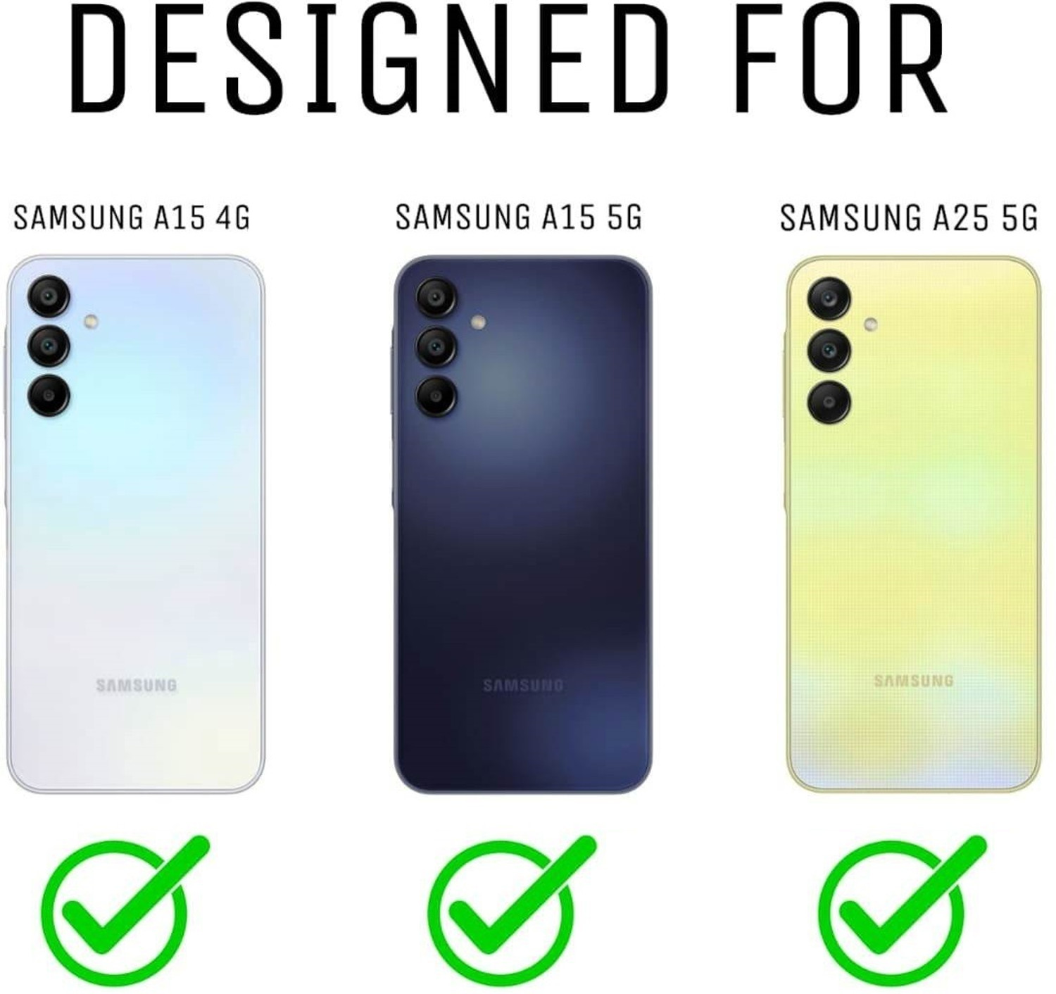 Image of SYOTT Back Cover for Samsung Galaxy A25 5G, Samsung A25