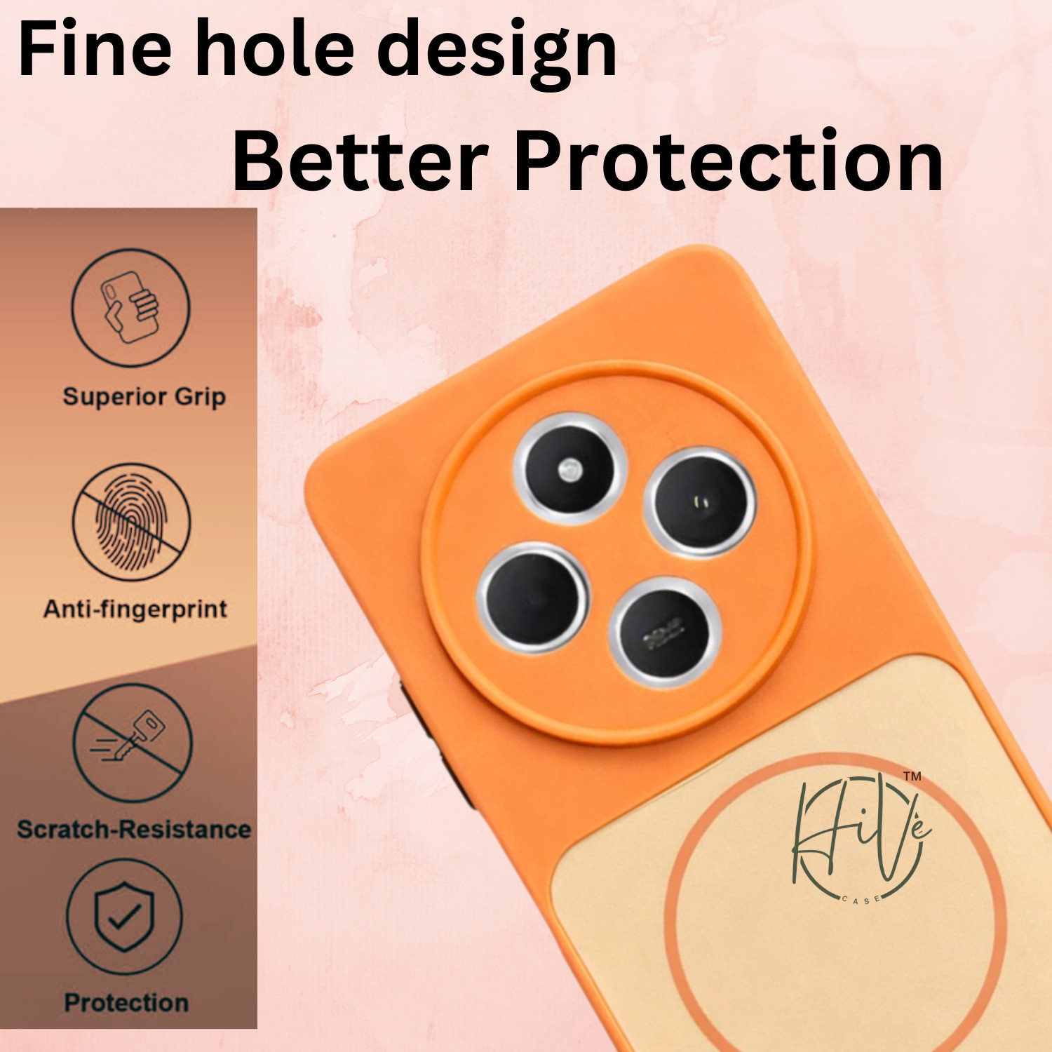 Image of Hive Back Cover for Redmi 14C, Redmi A4
