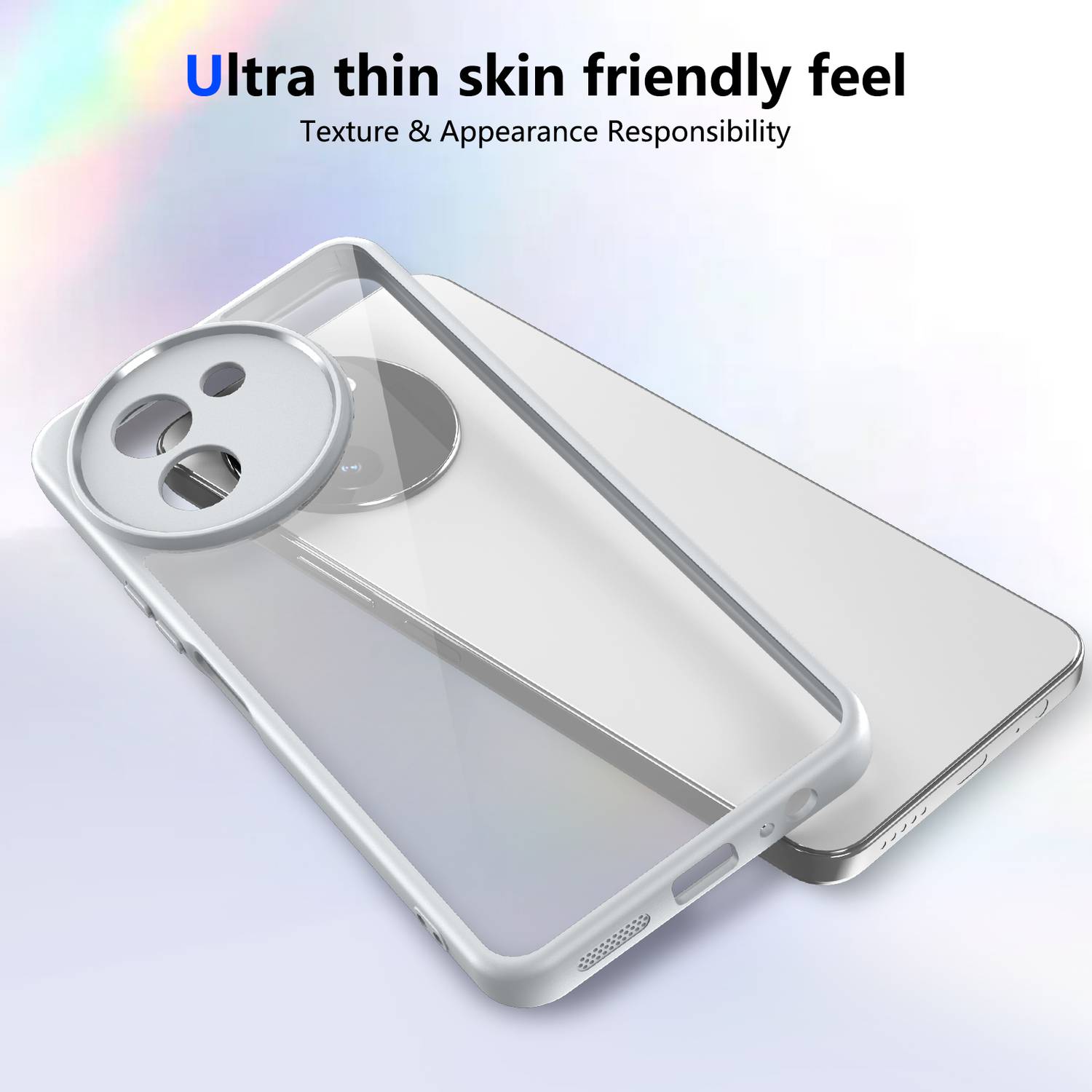 KartV Back Cover for Vivo T3x 5G Gray - Image 4