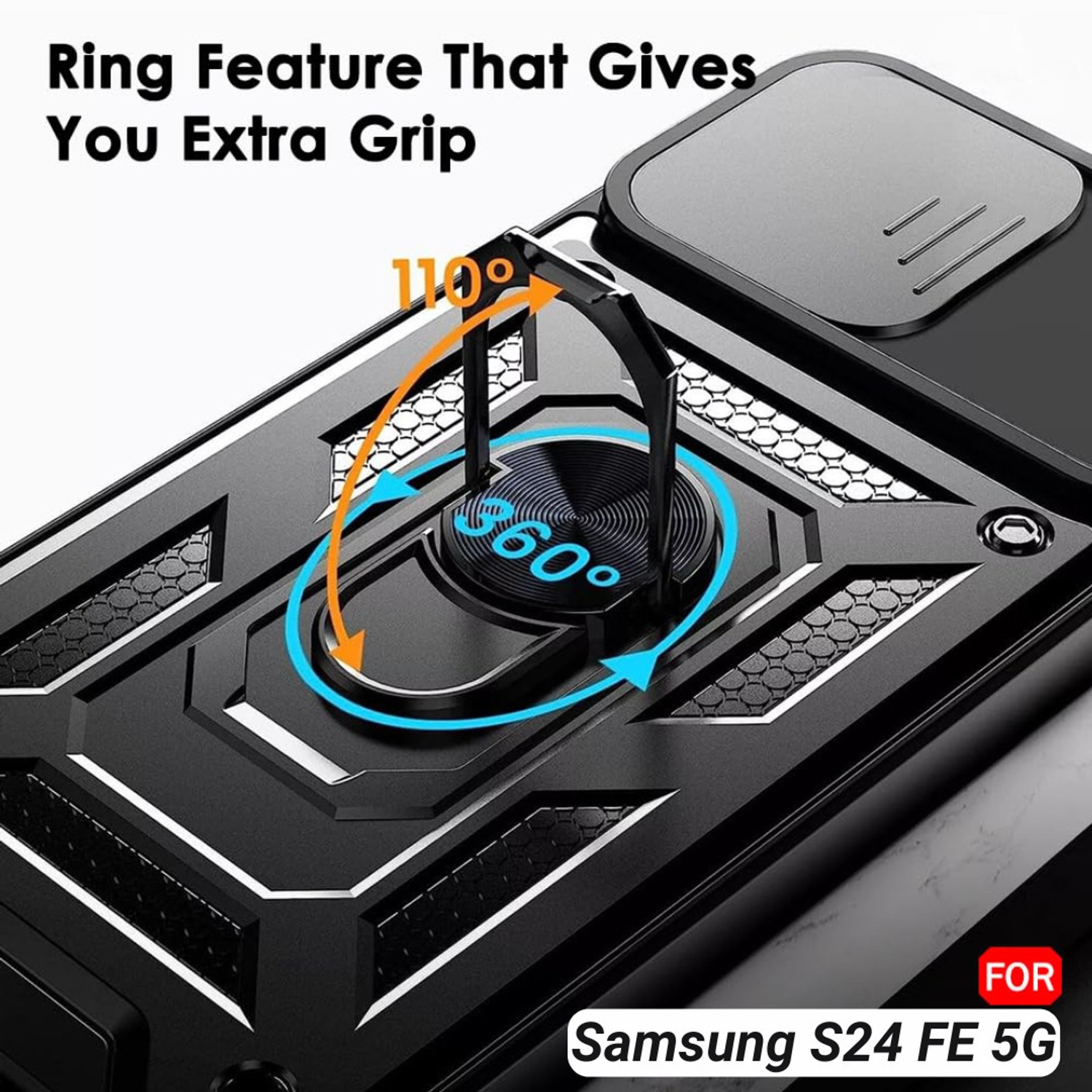 Image of Gizzo Back Cover for SAMSUNG Galaxy S24 FE 5G