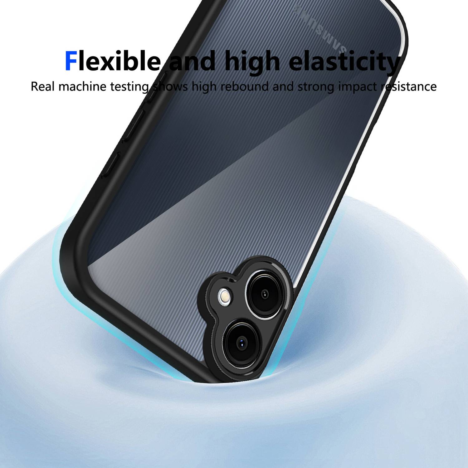 Cover Alive Back Cover for Samsung Galaxy F70e 5G Black - Image 3