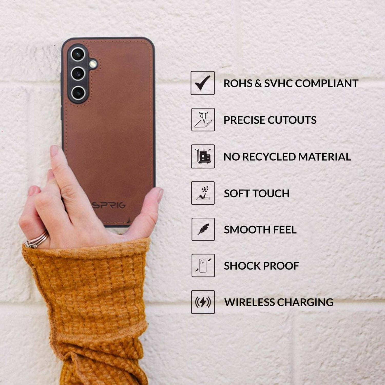 Image of Sprig Back Cover for SAMSUNG Galaxy S24 5G, Samsung Galaxy S24 5G