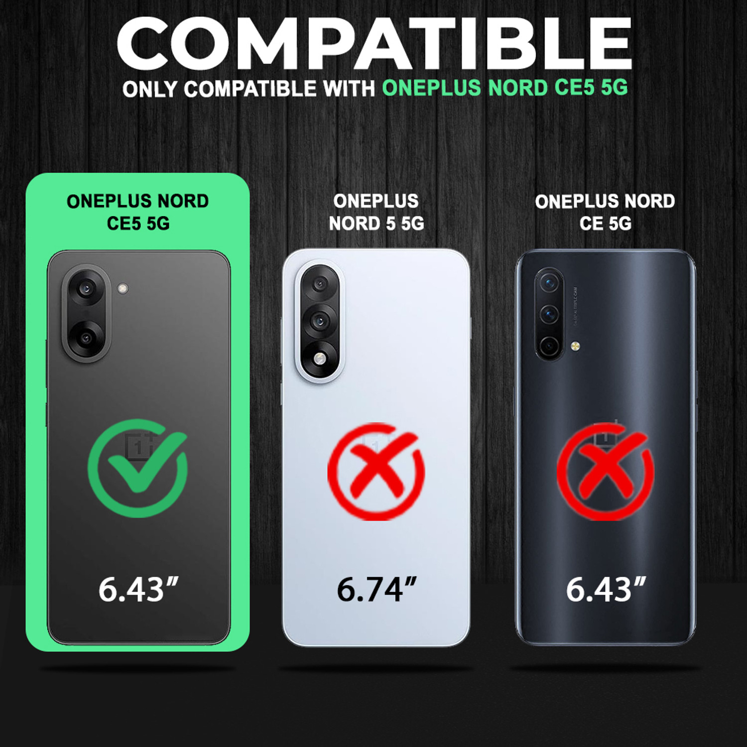 Image of AESTMO Back Cover for OnePlus Nord CE 5 5G
