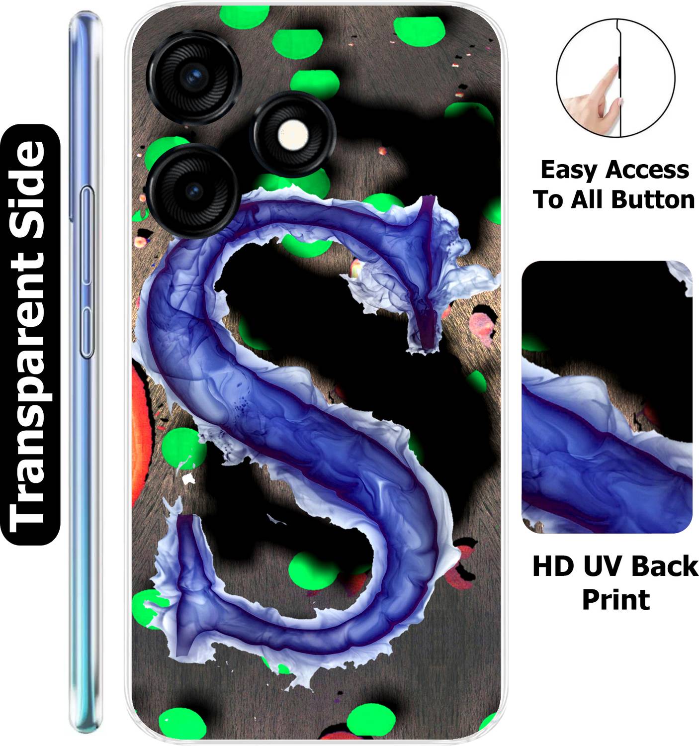 Coolcase Back Cover for Tecno Spark 10c - Image 2