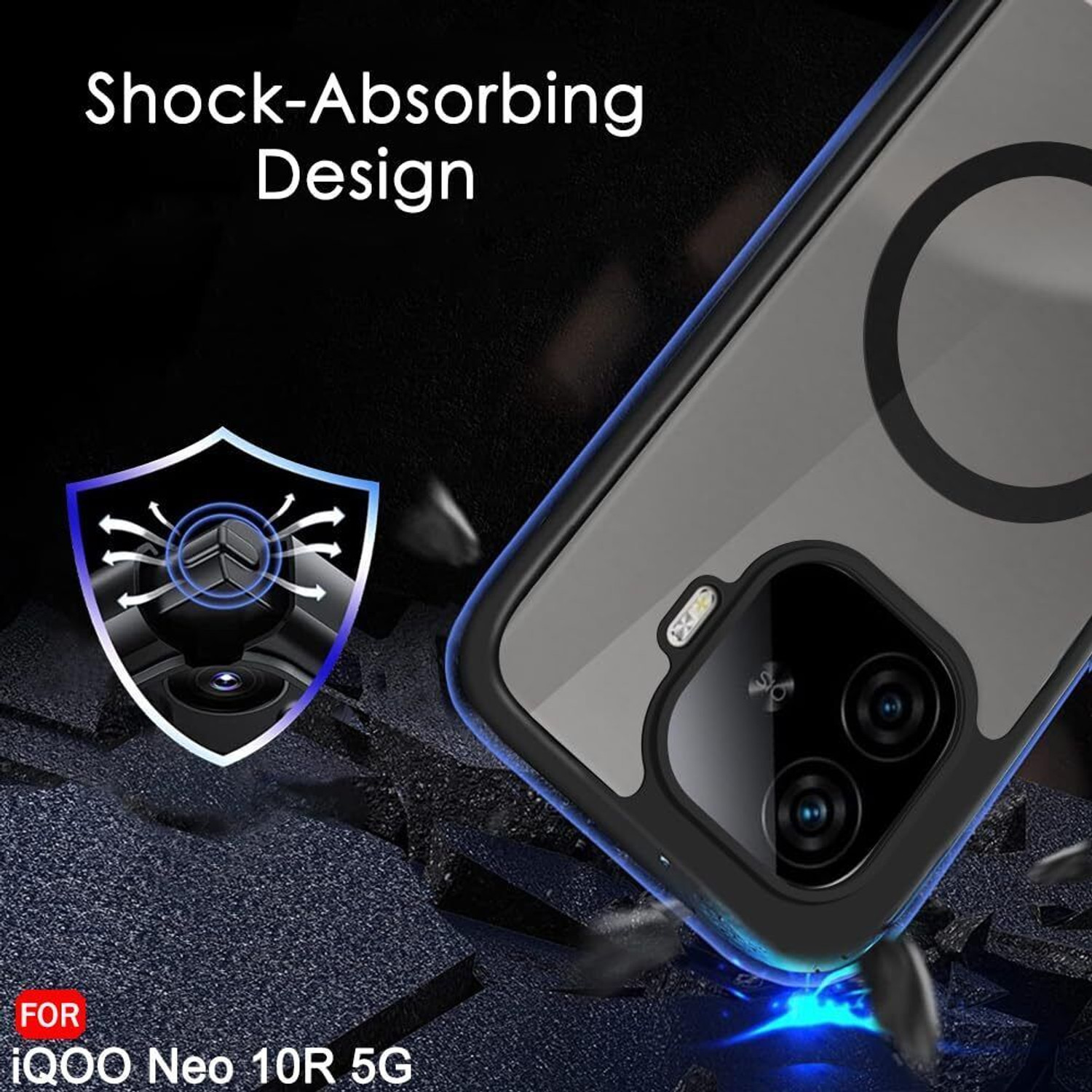 Image of Xolia Back Cover for IQOO Neo 10R 5G