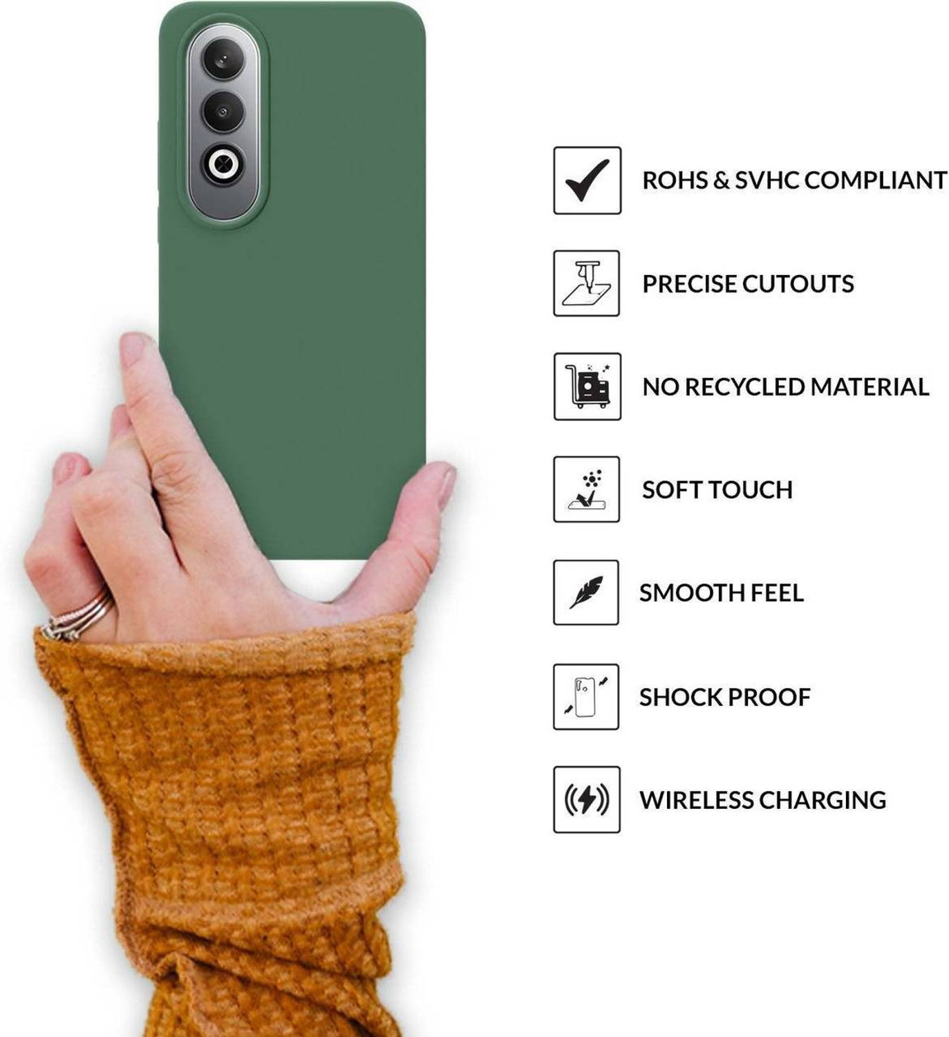 Image of Sprig Back Cover for ONEPLUS Nord CE4 5G, OnePlus Nord CE4 5G