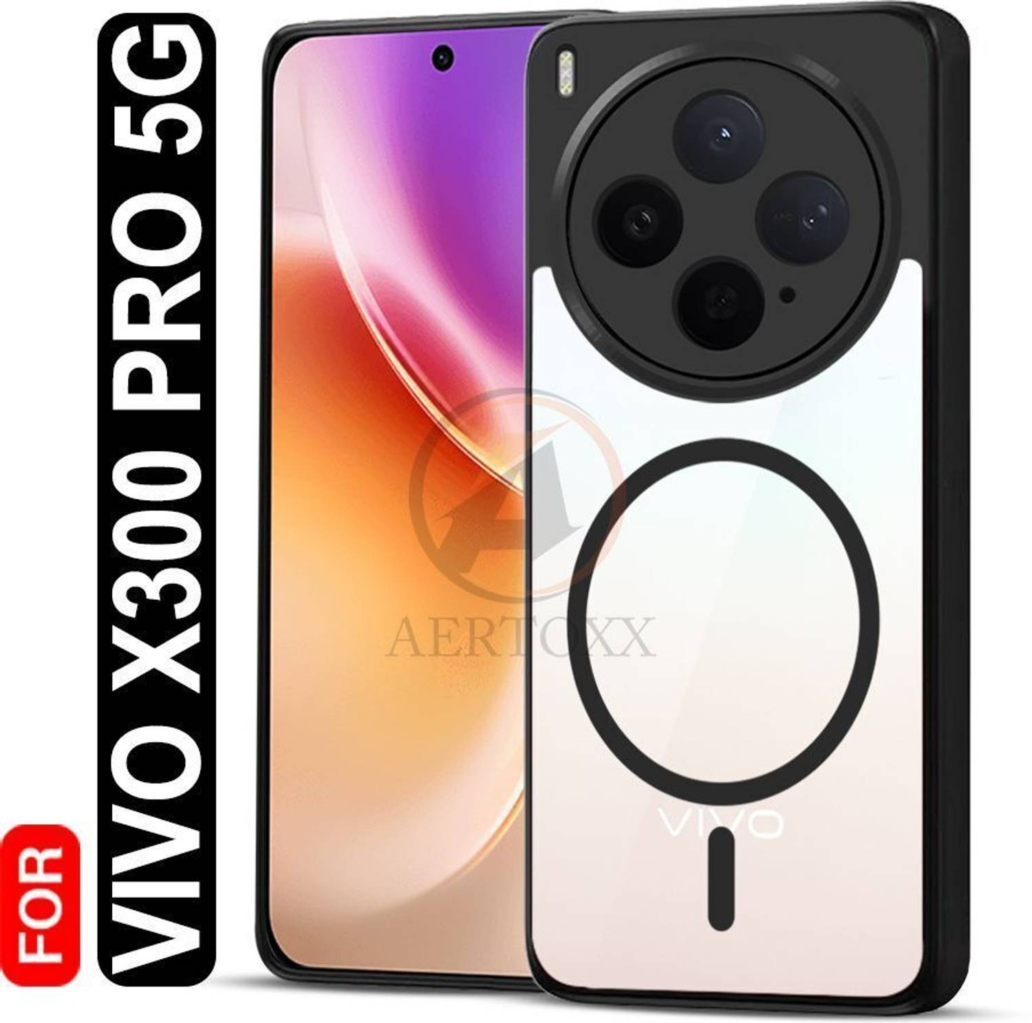 AelVouX Back Cover for Vivo X300 Pro 5G