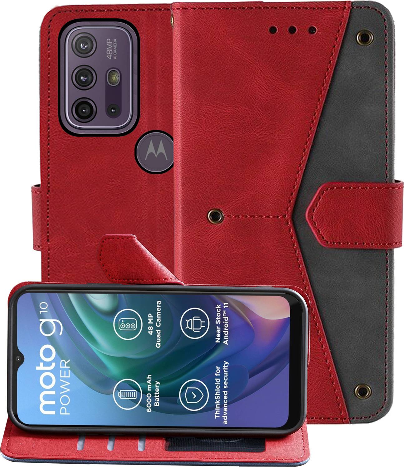 Autofocus Flip Cover for Motorola Moto G10 Power