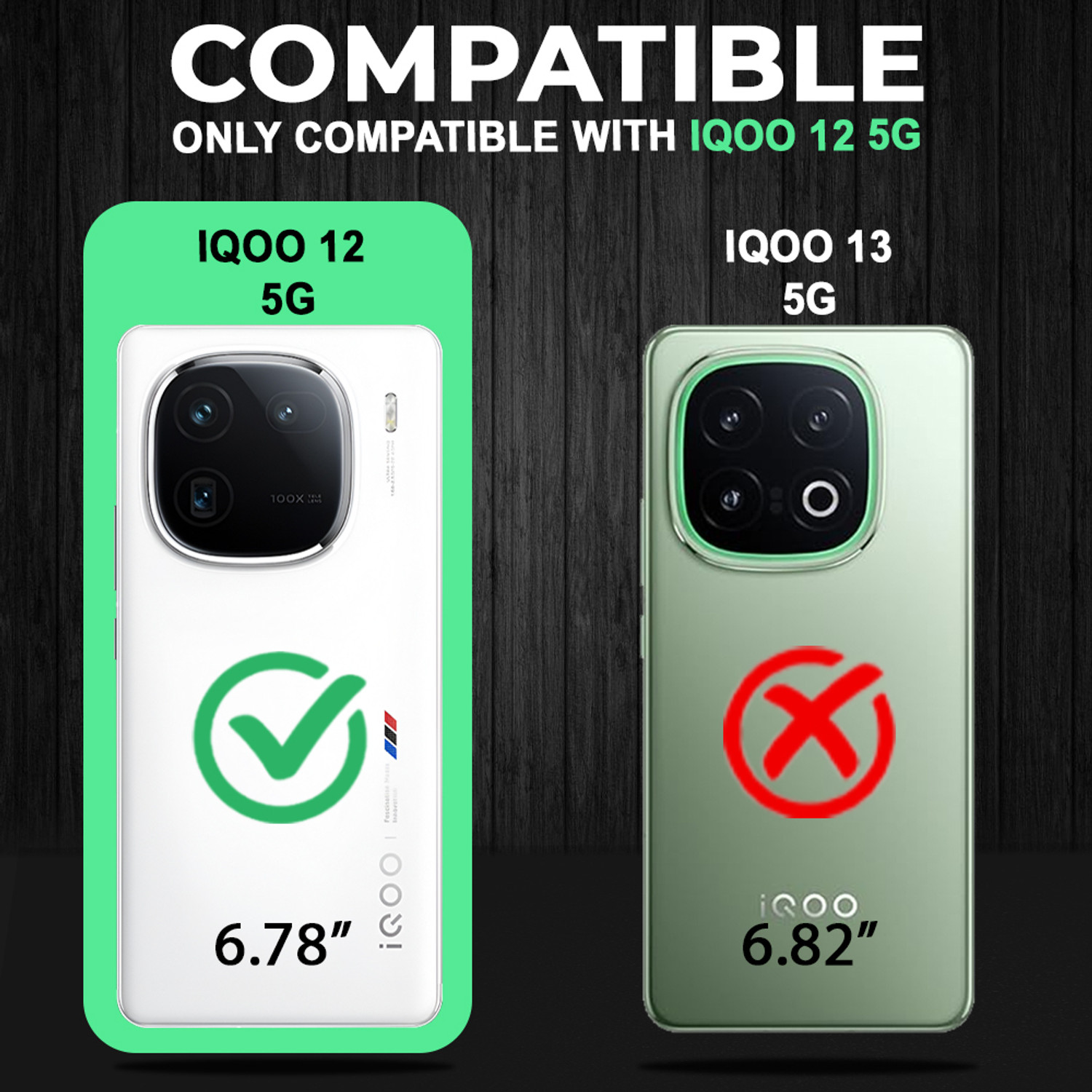 Image of AESTMO Back Cover for iQOO 12 5G