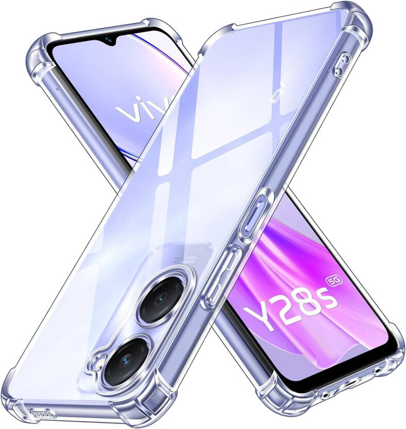 KIRBHG Back Cover for Vivo Y28s 5G