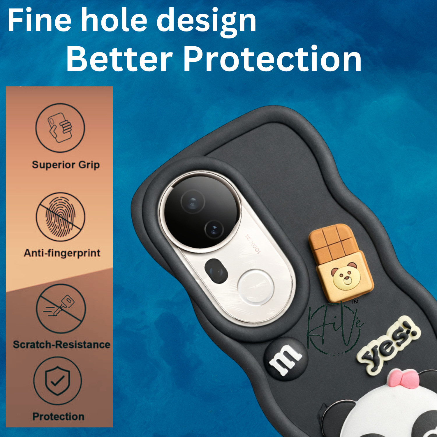 Image of Hive Back Cover for Vivo T4 Ultra 5g