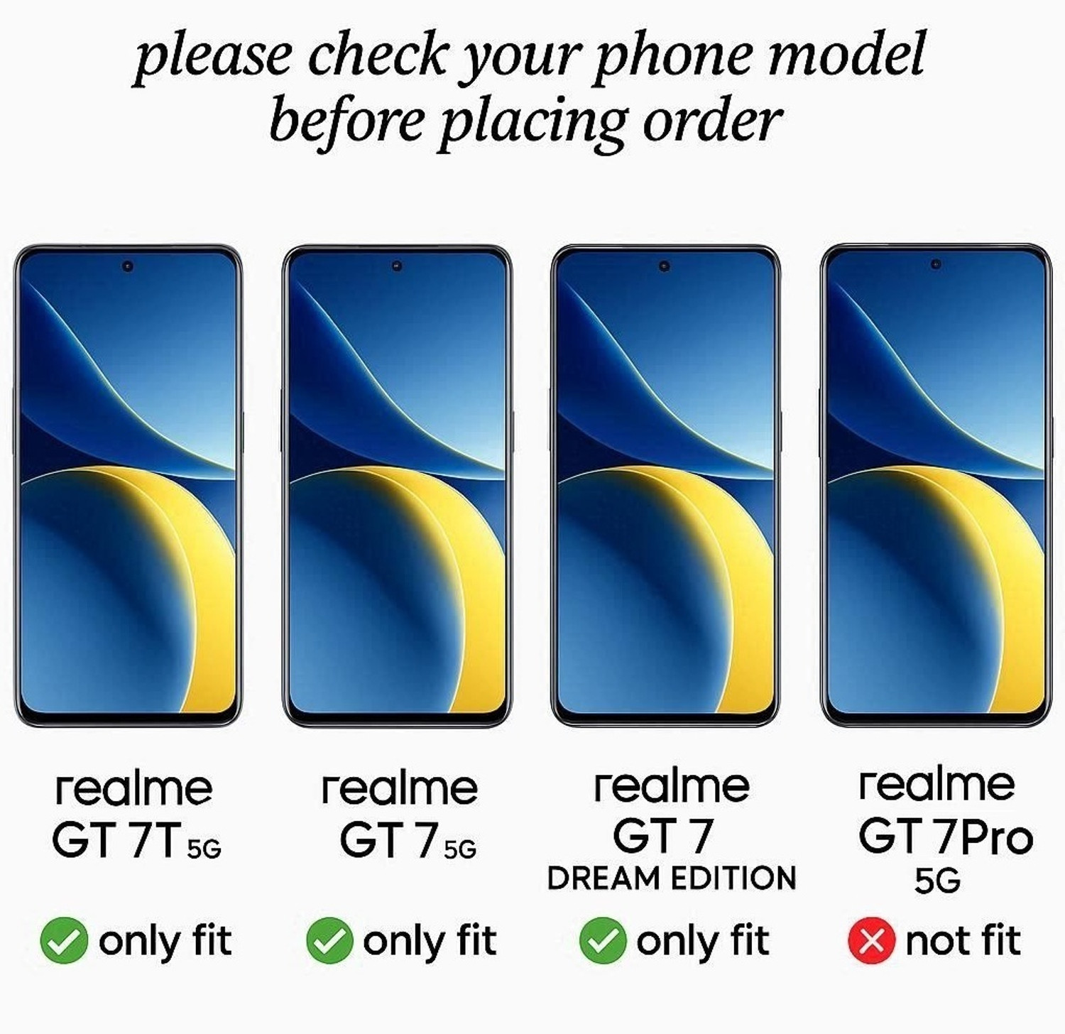 Image of Casener Back Cover for Realme GT 7 Dream Edition
