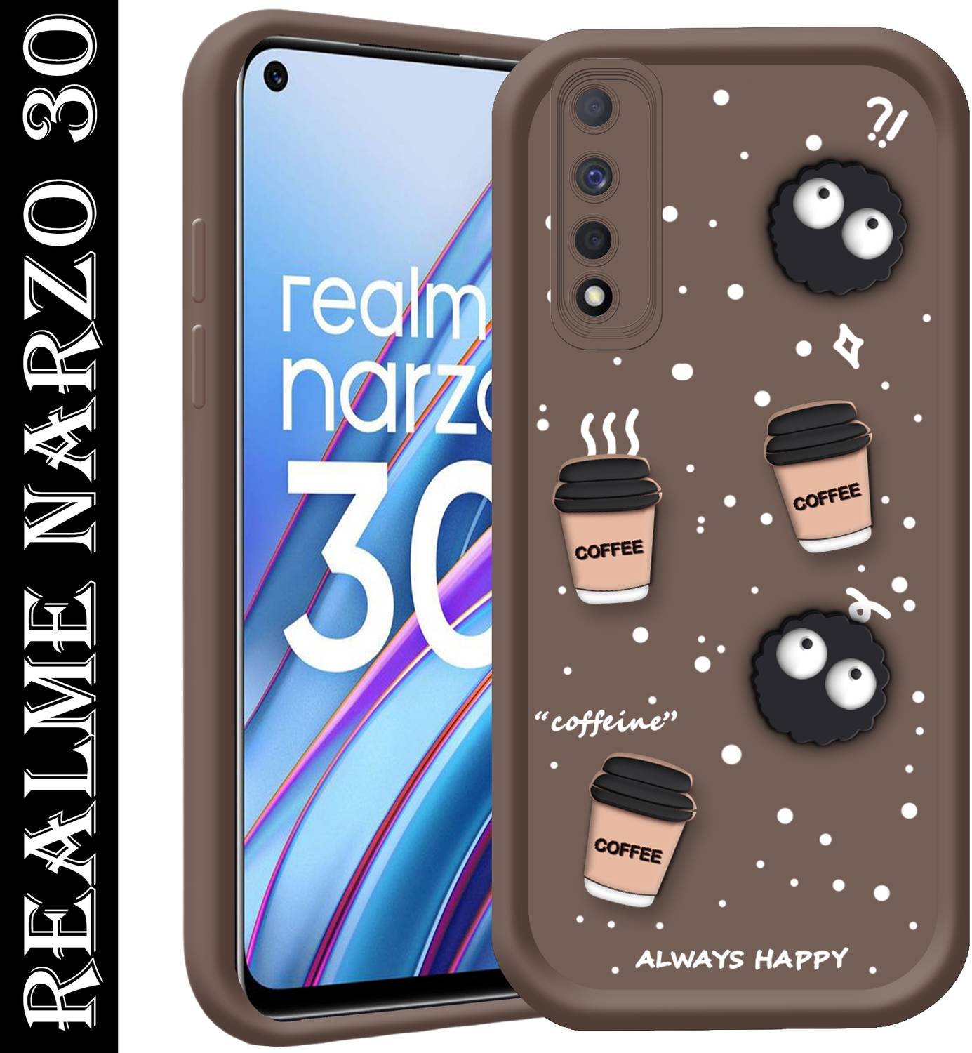 BOZTI Back Cover for Realme Narzo 30