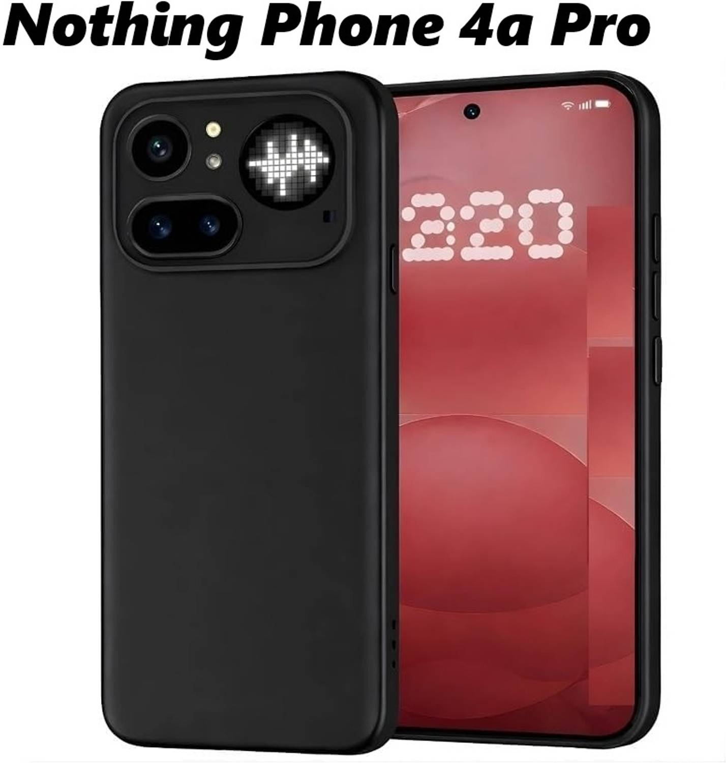 ASVALBUY Back Cover for Nothing Phone 4a Pro, Nothing Phone (4a) Pro