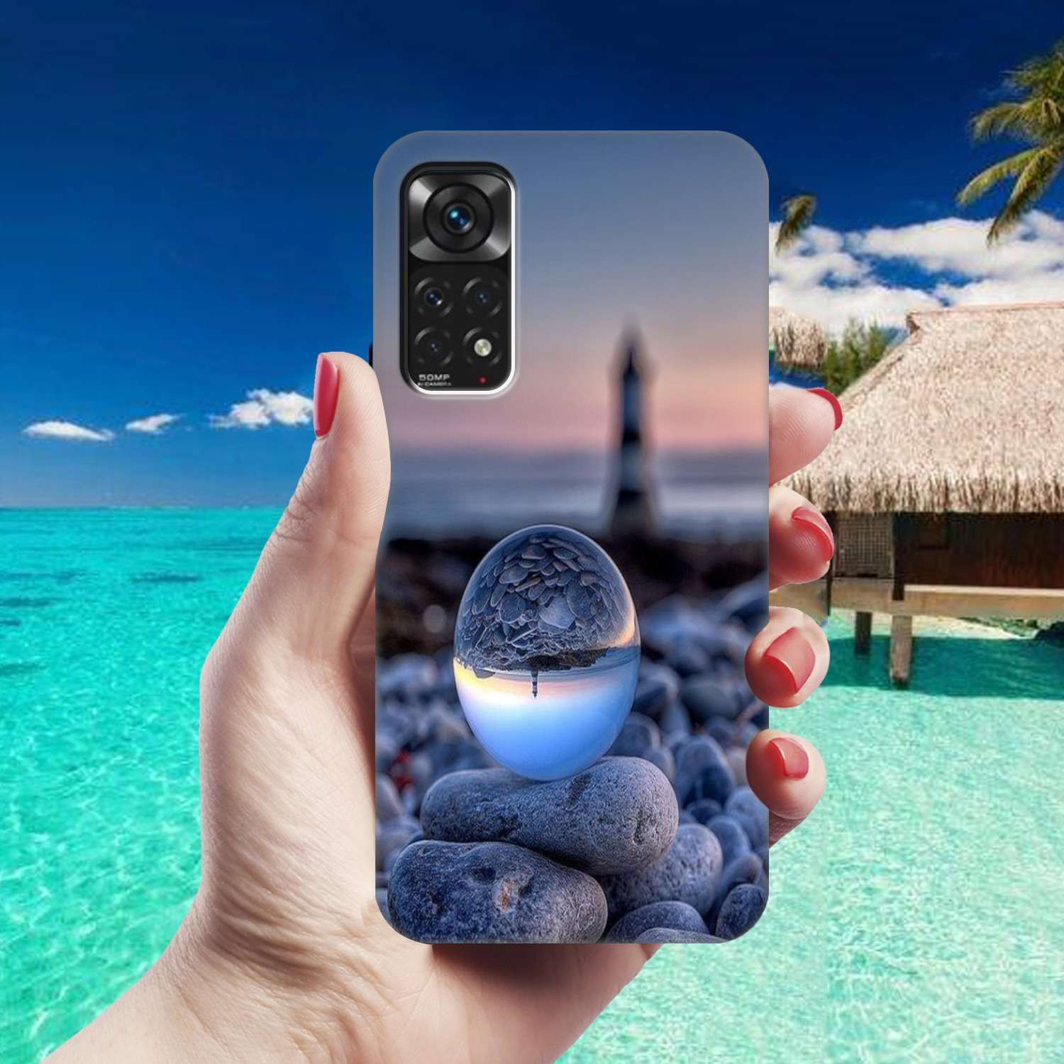 Image of Print maker Back Cover for Mi Redmi Note 11 Back Cover