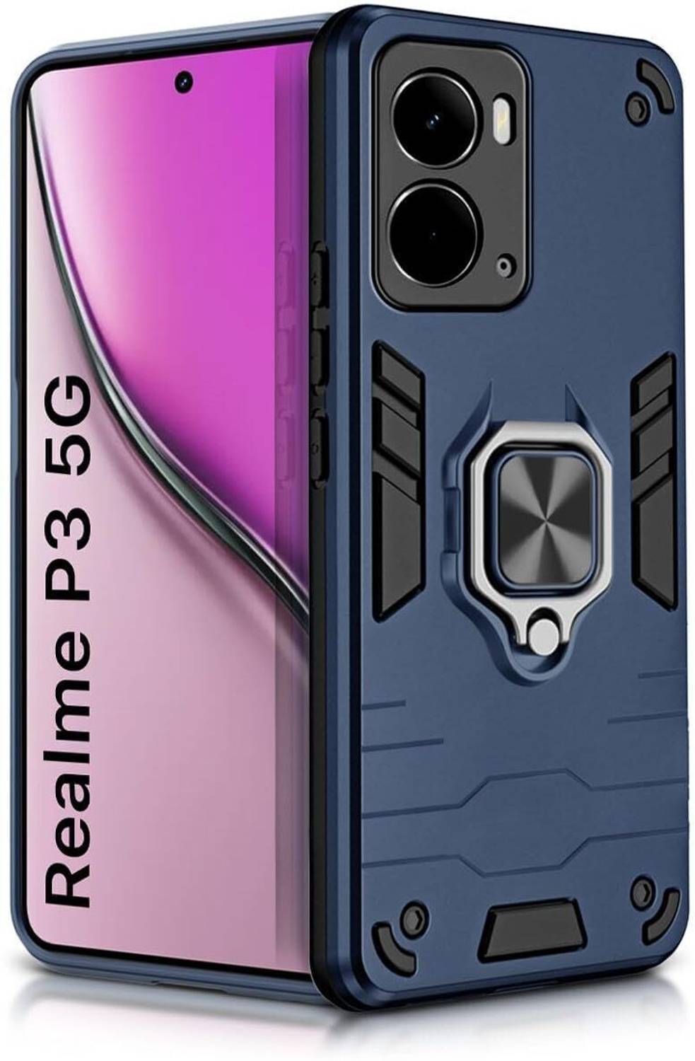 AIBEX Back Cover for realme P3 5G Blue - Image 1