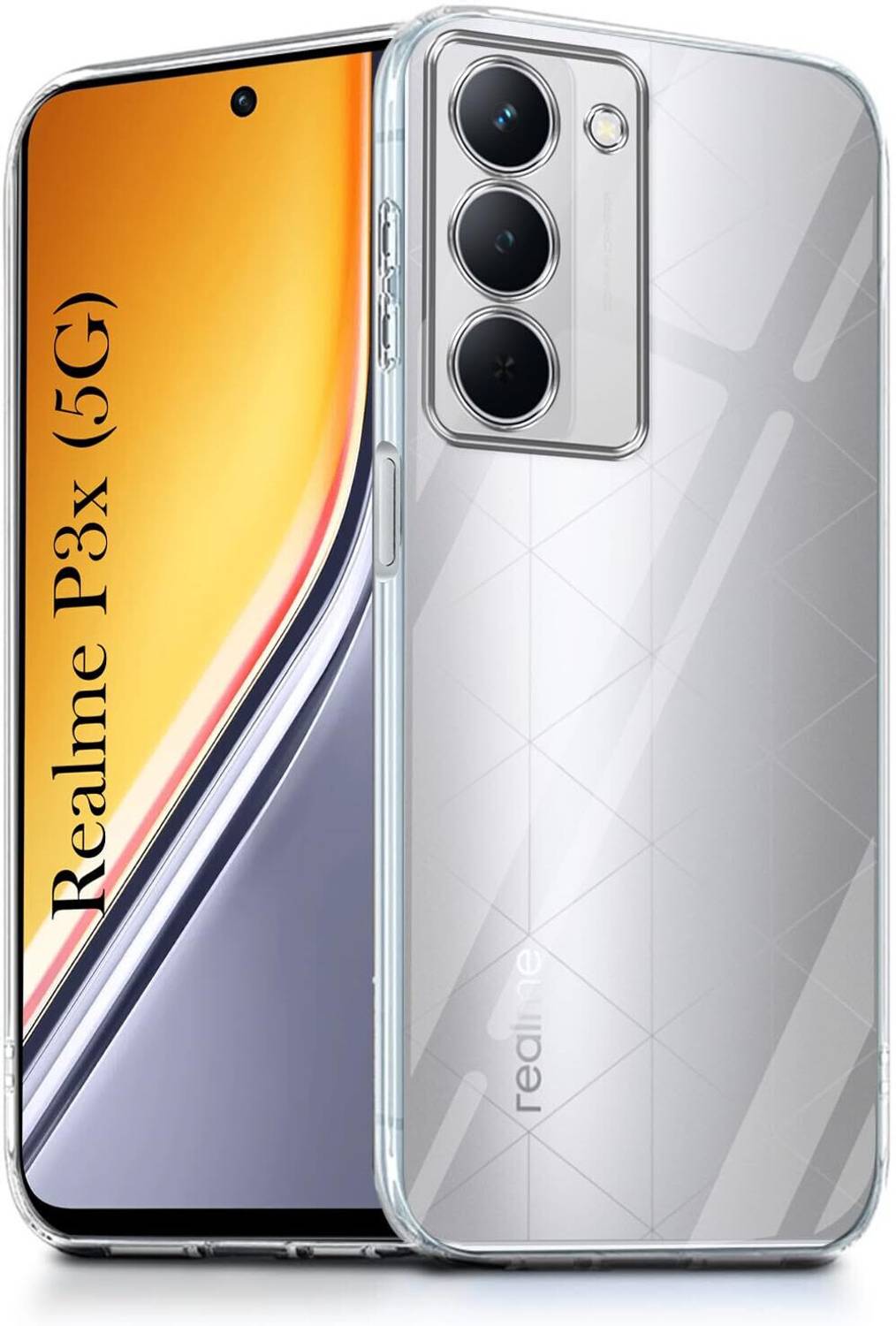 CASEVIBE Back Cover for realme P3x, P3x 5G, 14x, 14x 5G - Image 1