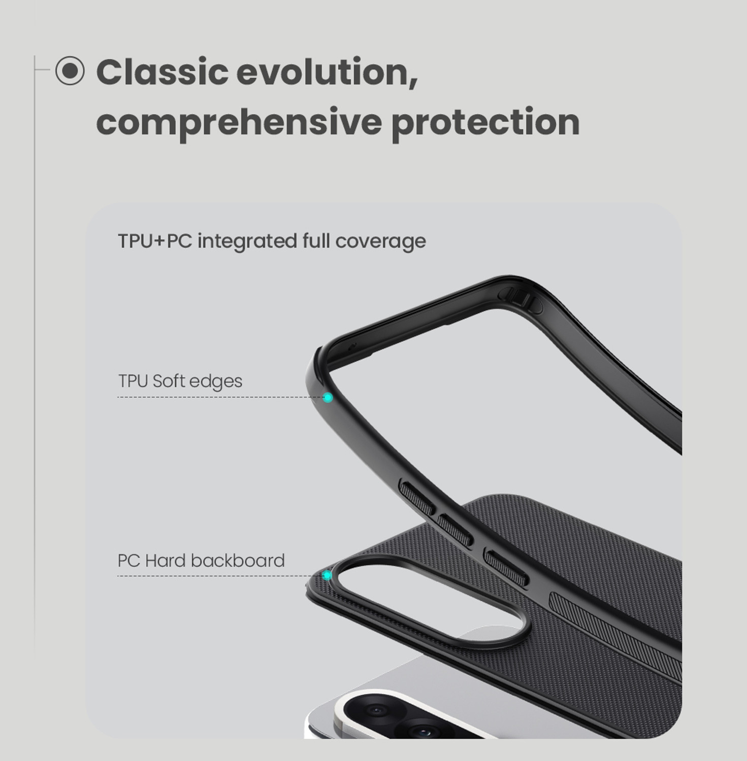Image of NIILLKIN Back Cover for OnePlus Nord 5 5G