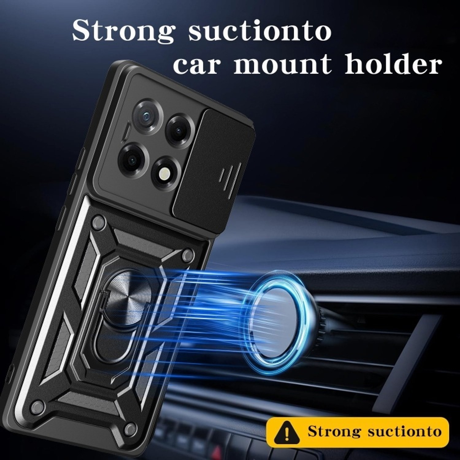 Image of Sprik Back Cover for Motorola Moto Edge 60 Fusion (Blue, Shock Proof, Polycarbonate, Pack of: 1)