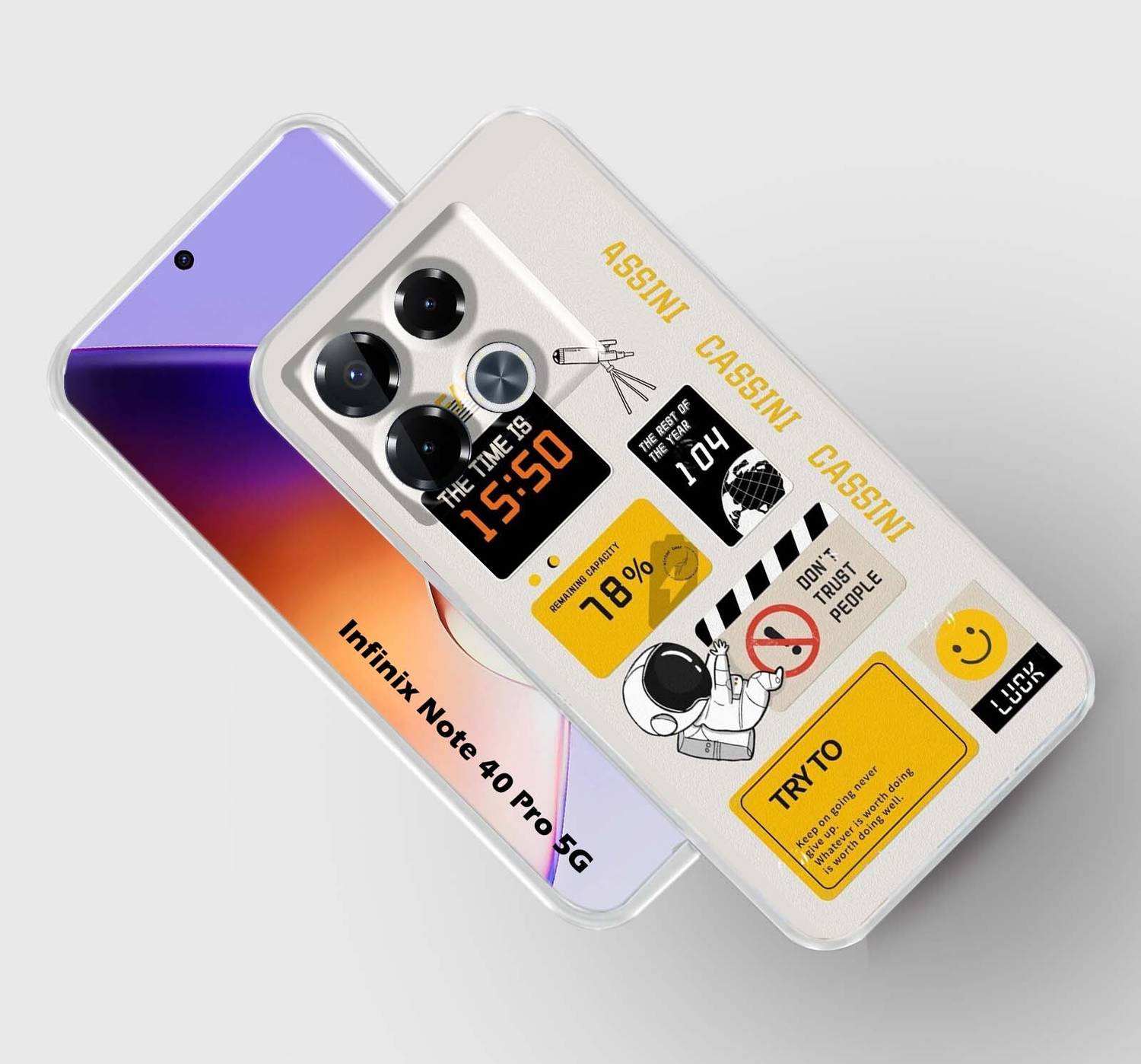 Artage Back Cover for Infinix Note 40 Pro 5G