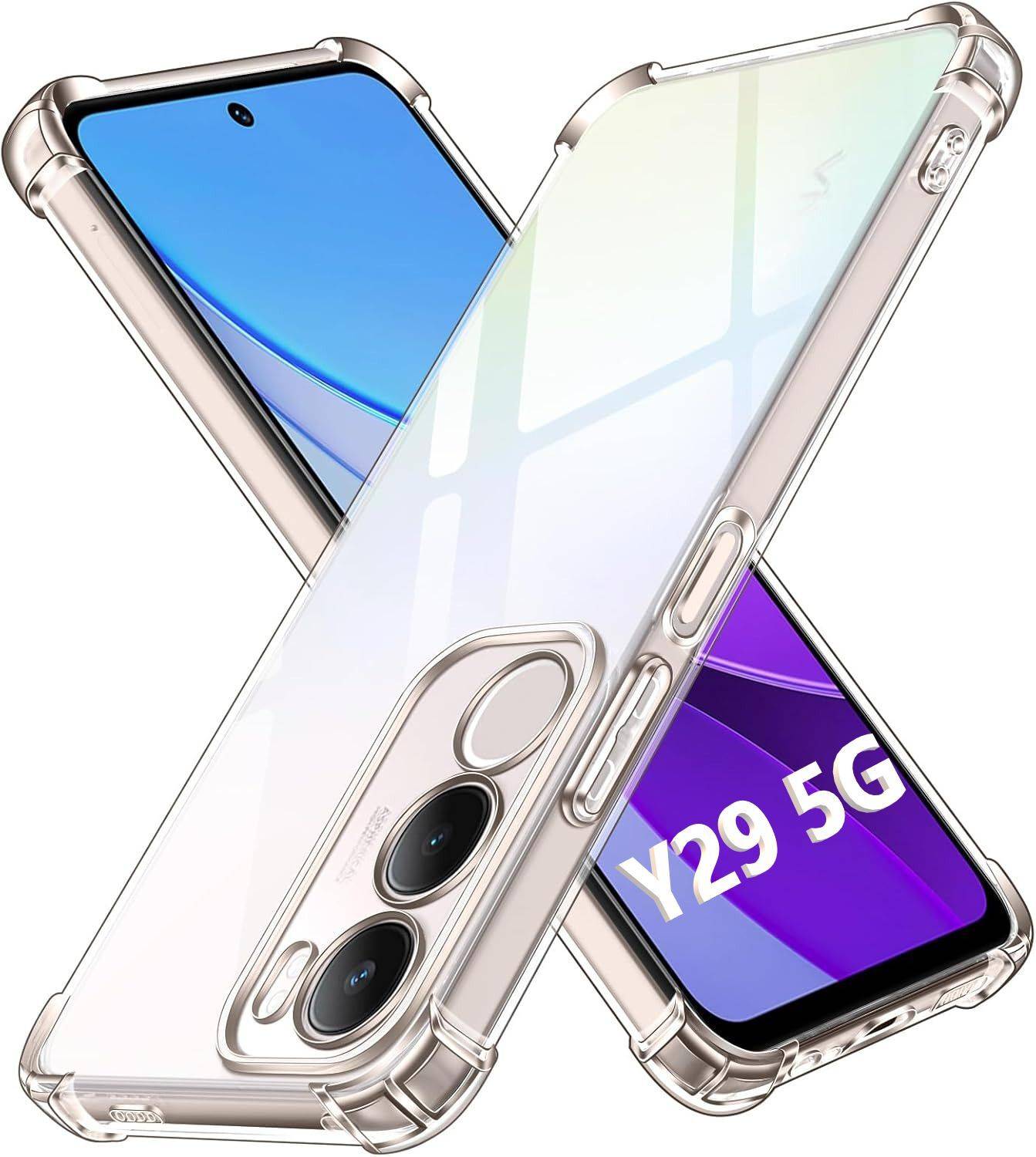 Lustree Back Cover for vivo Y29 Silicon Transparent Case
