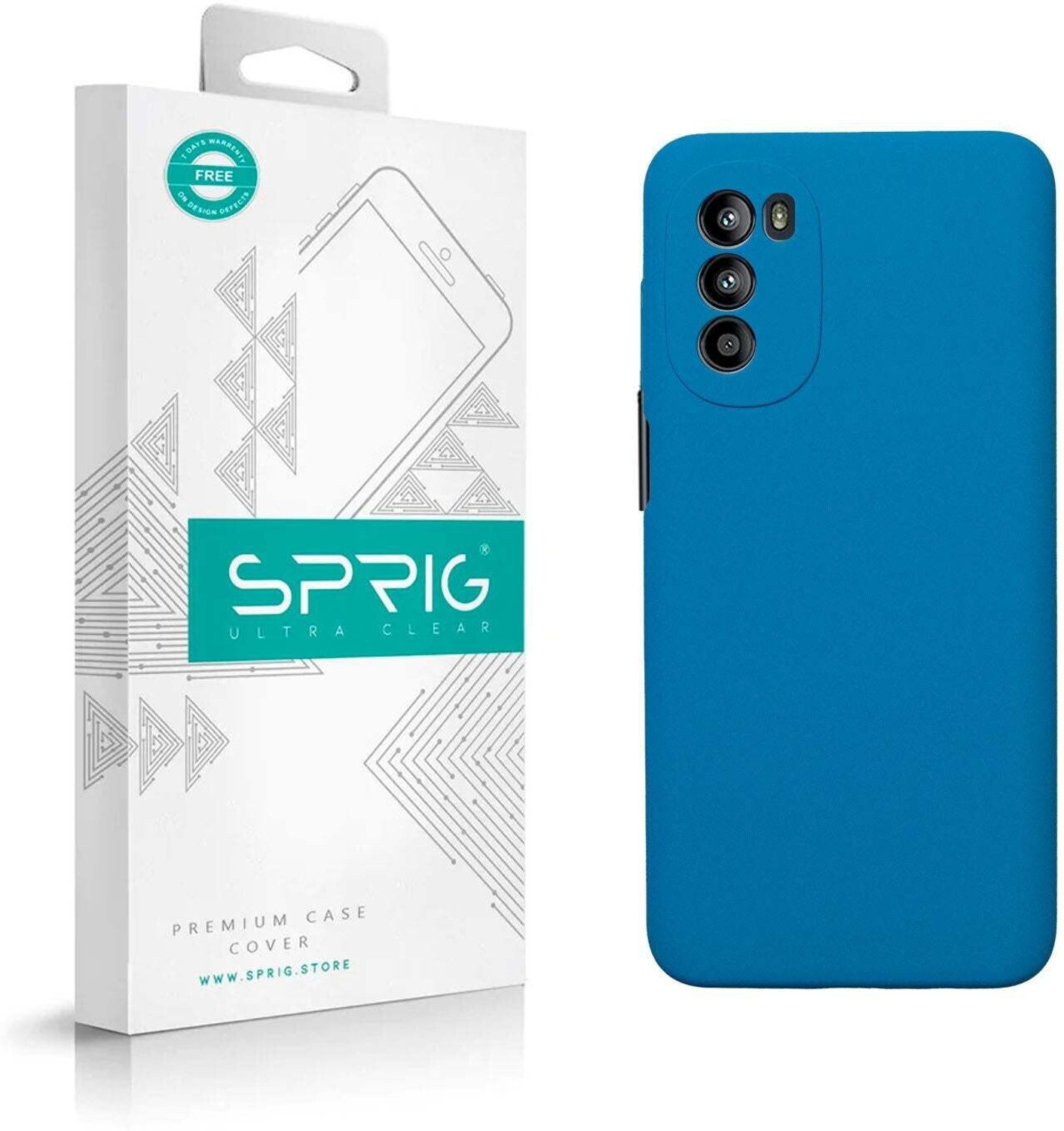 Image of Sprig Liquid Silicone Back Cover for MOTOROLA g82 5G, Motorola G82, Moto G82