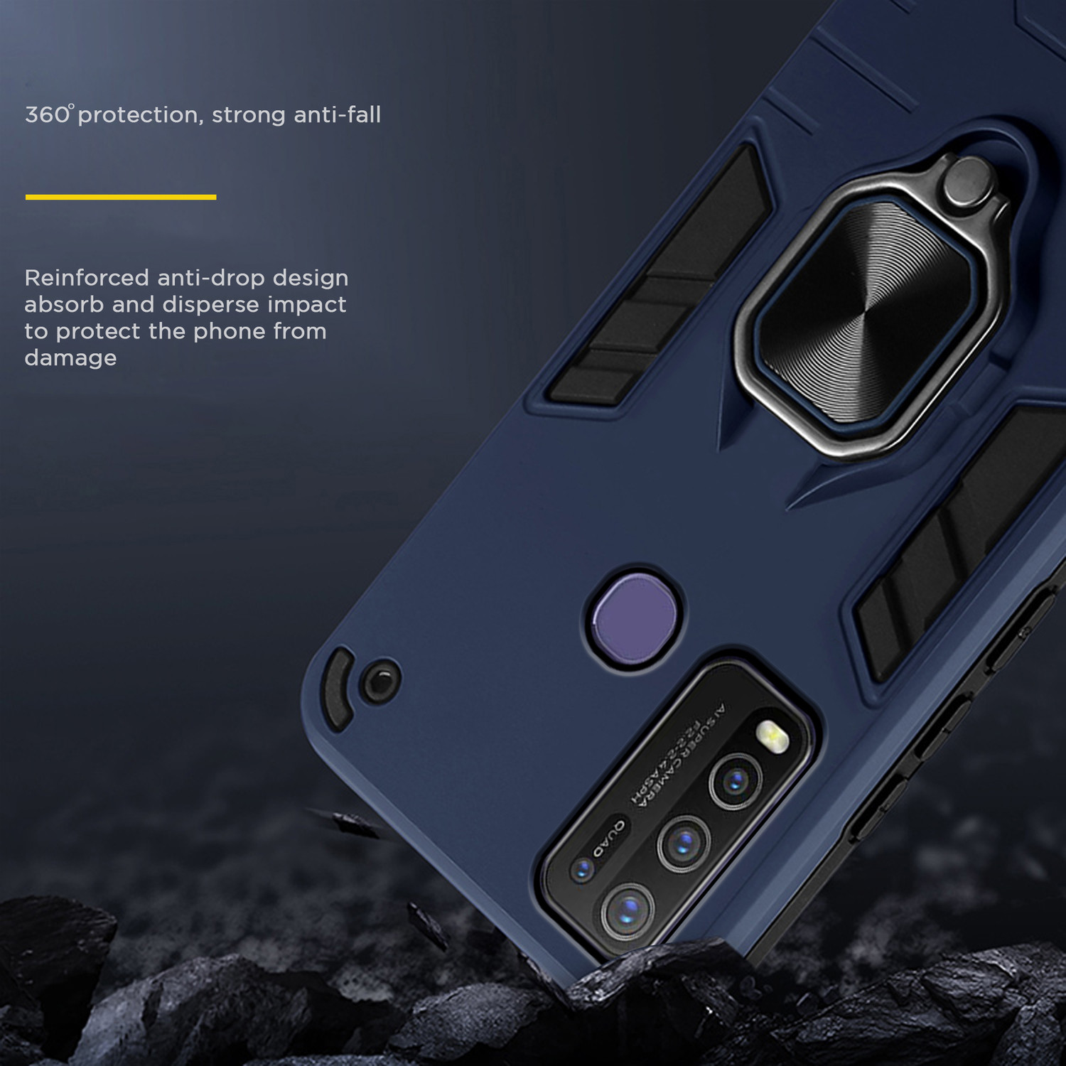 Image of BOZTI Back Cover for Tecno Spark 7