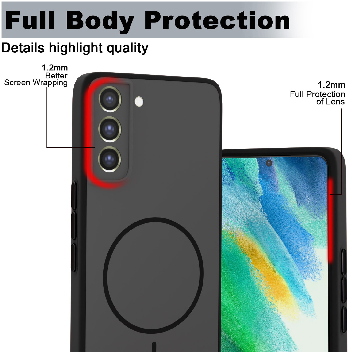 Image of KartV Back Cover for Samsung Galaxy S21 FE 5G